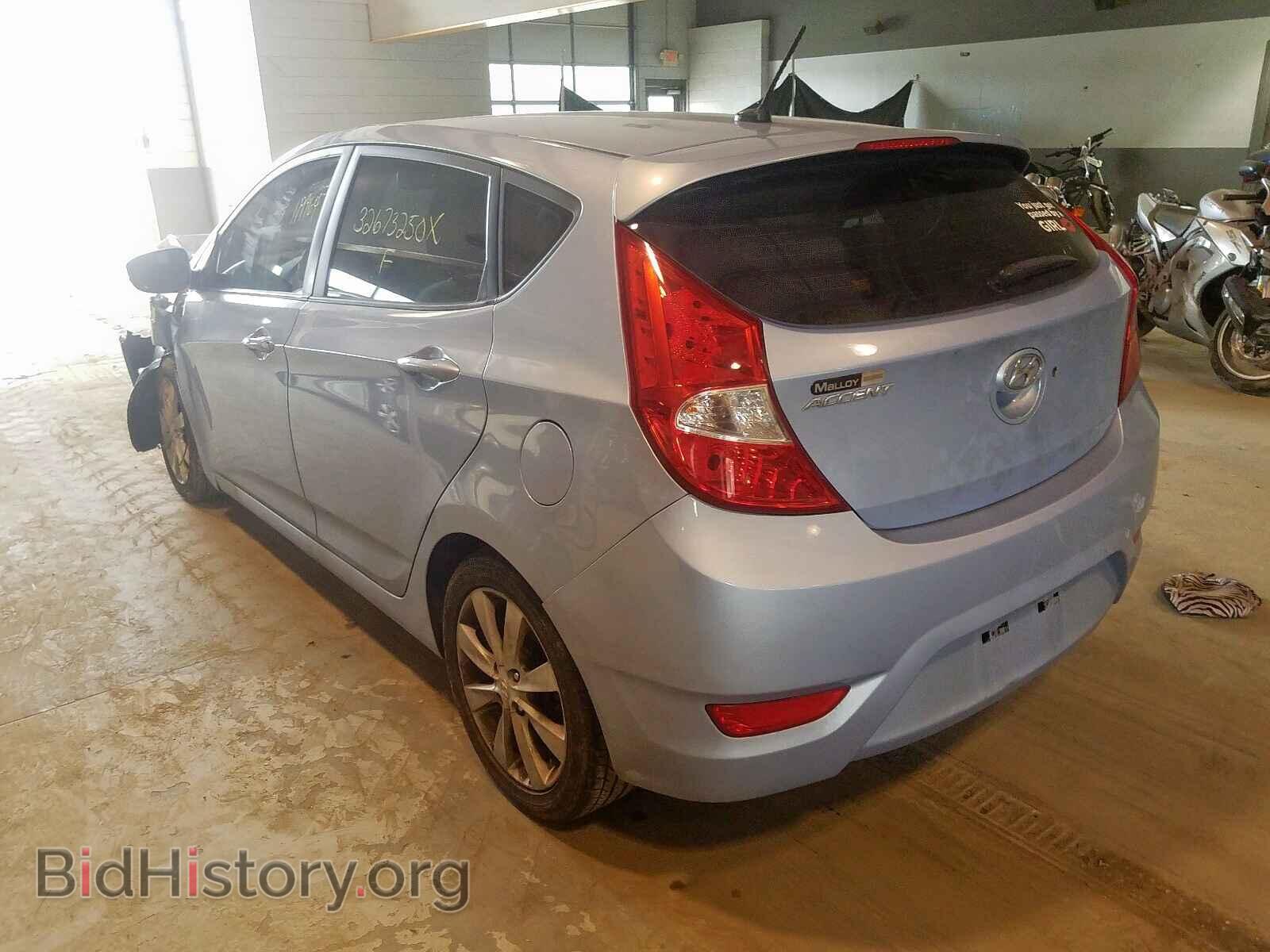2013 HYUNDAI ACCENT - VIN: KMHCU5AE4DU104056 - Фото 3