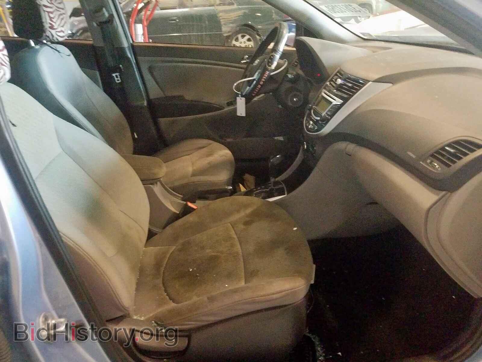 2013 HYUNDAI ACCENT - VIN: KMHCU5AE4DU104056 - Фото 5