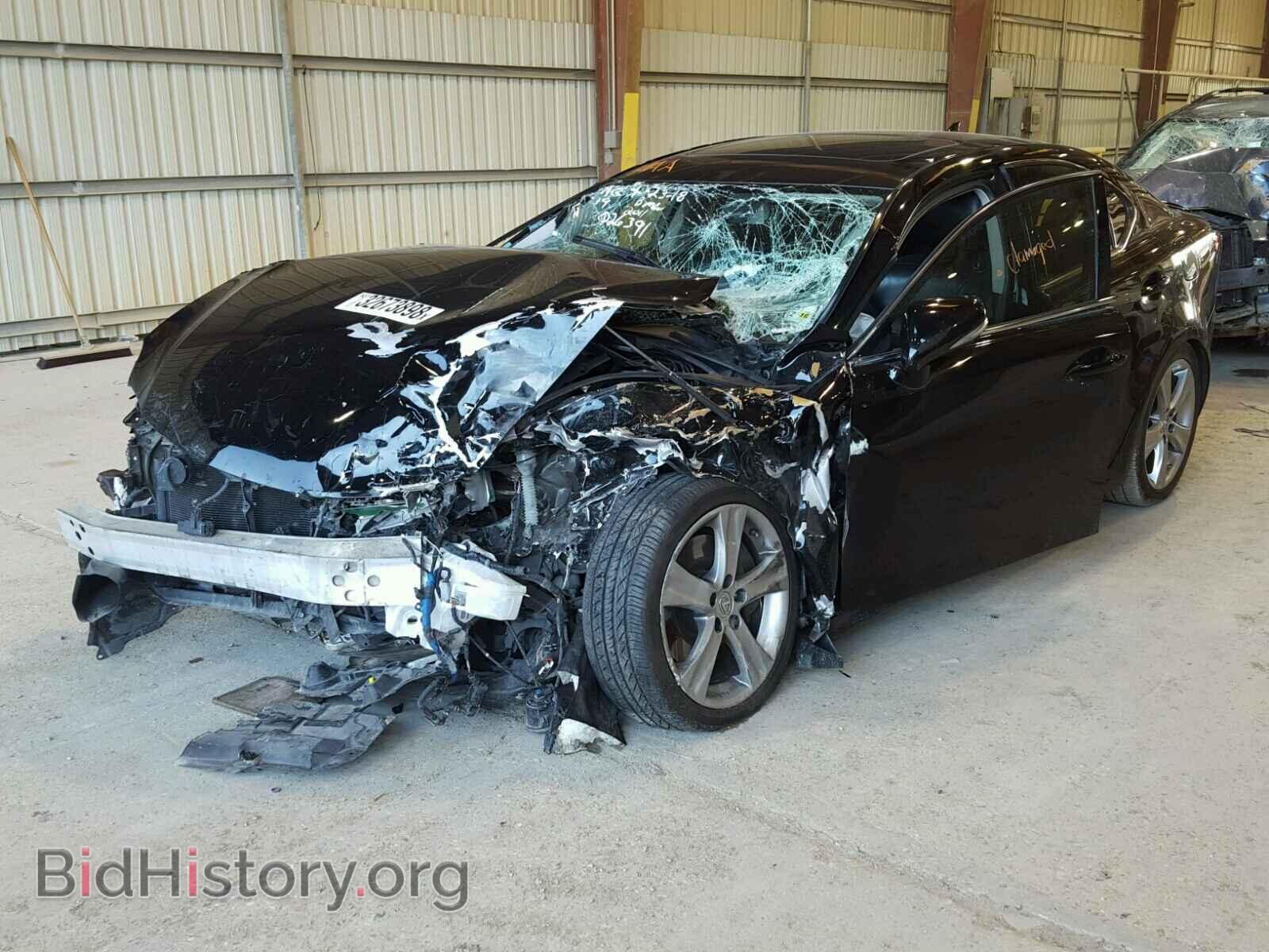 2011 LEXUS IS350 - VIN: JTHBE5C23B5026391 - Фото 2