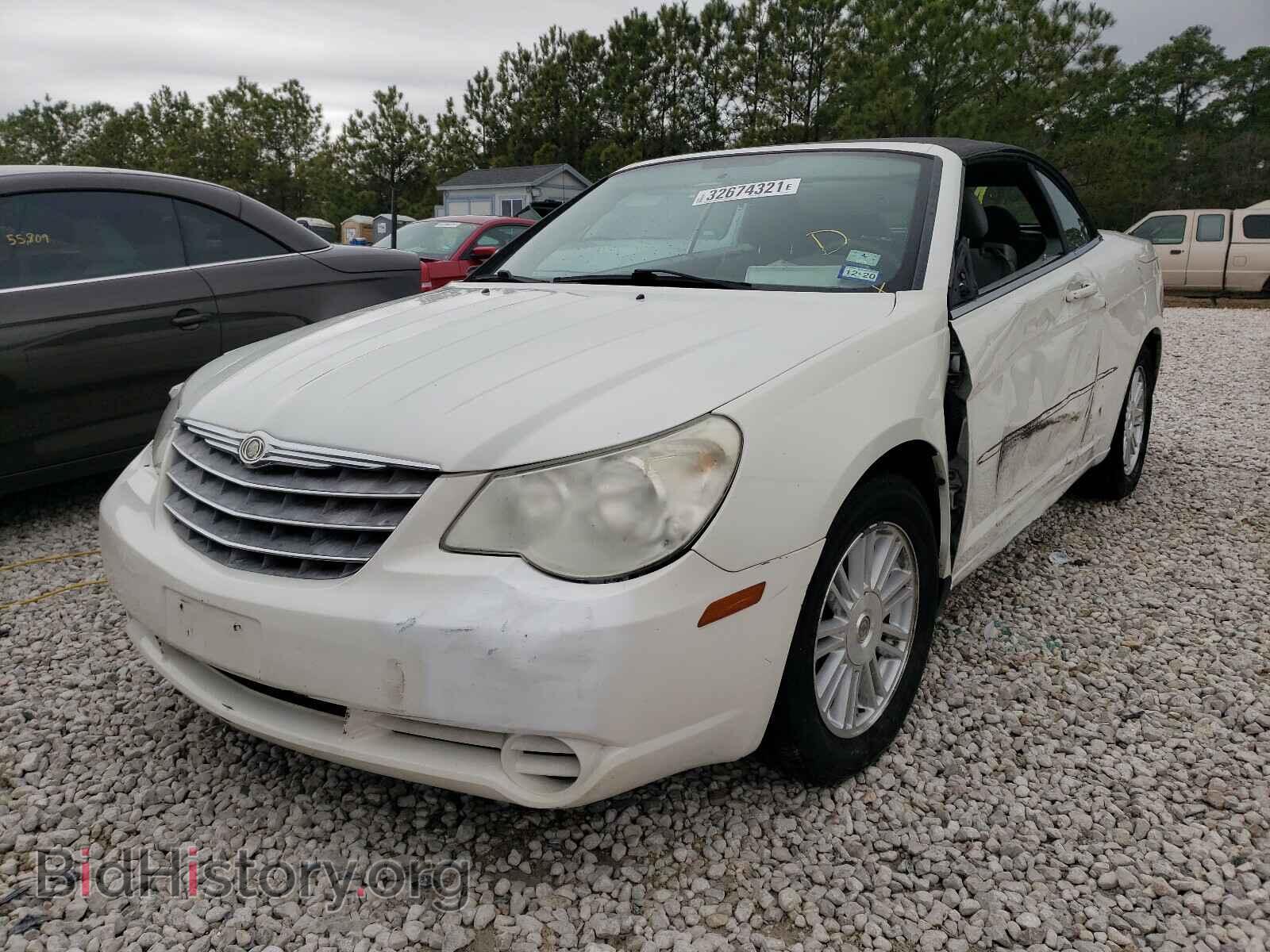 2008 CHRYSLER SEBRING - VIN: 1C3LC45K98N226689 - Фото 2