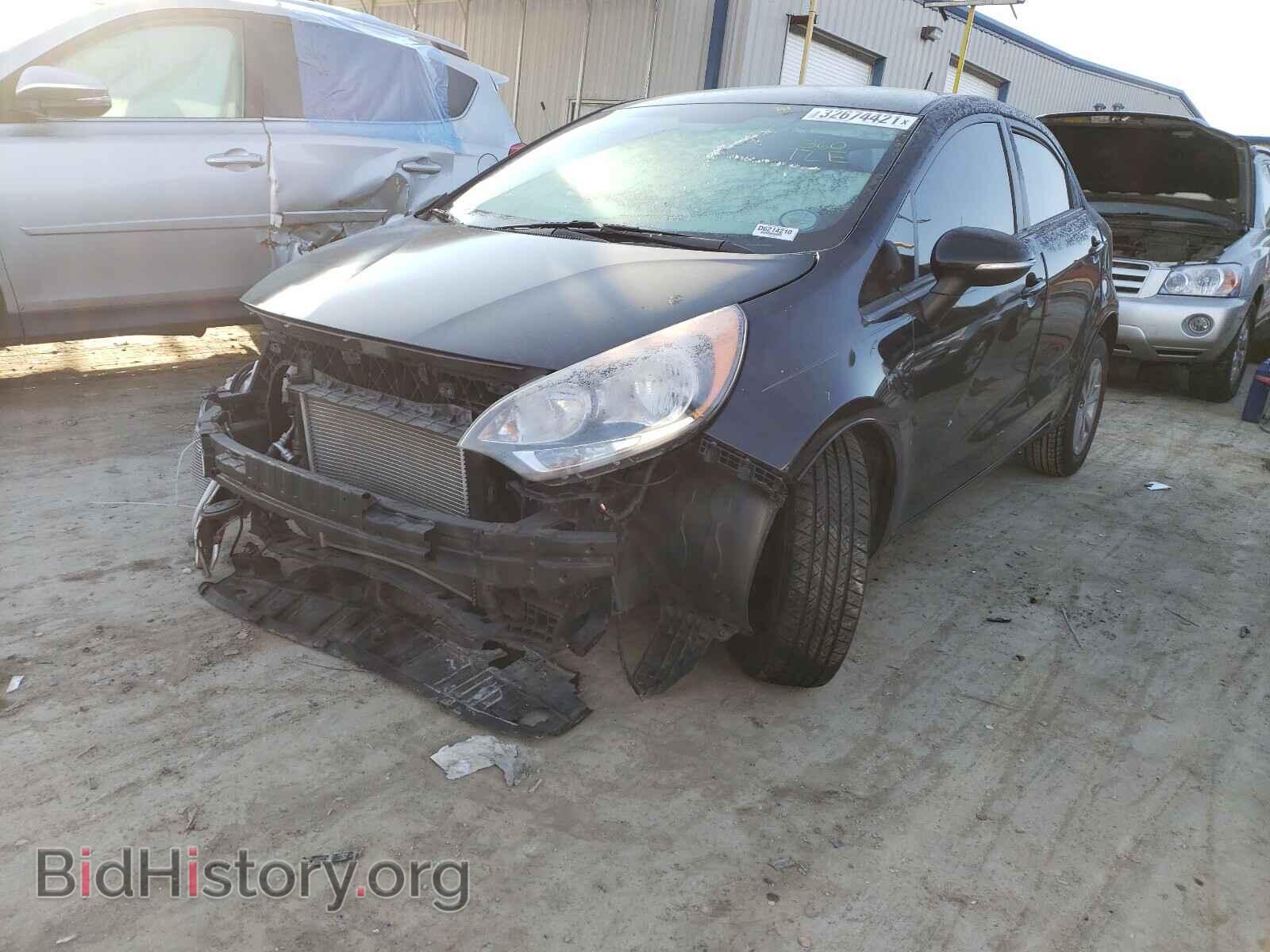2013 KIA RIO - VIN: KNADN5A34D6214210 - Фото 2