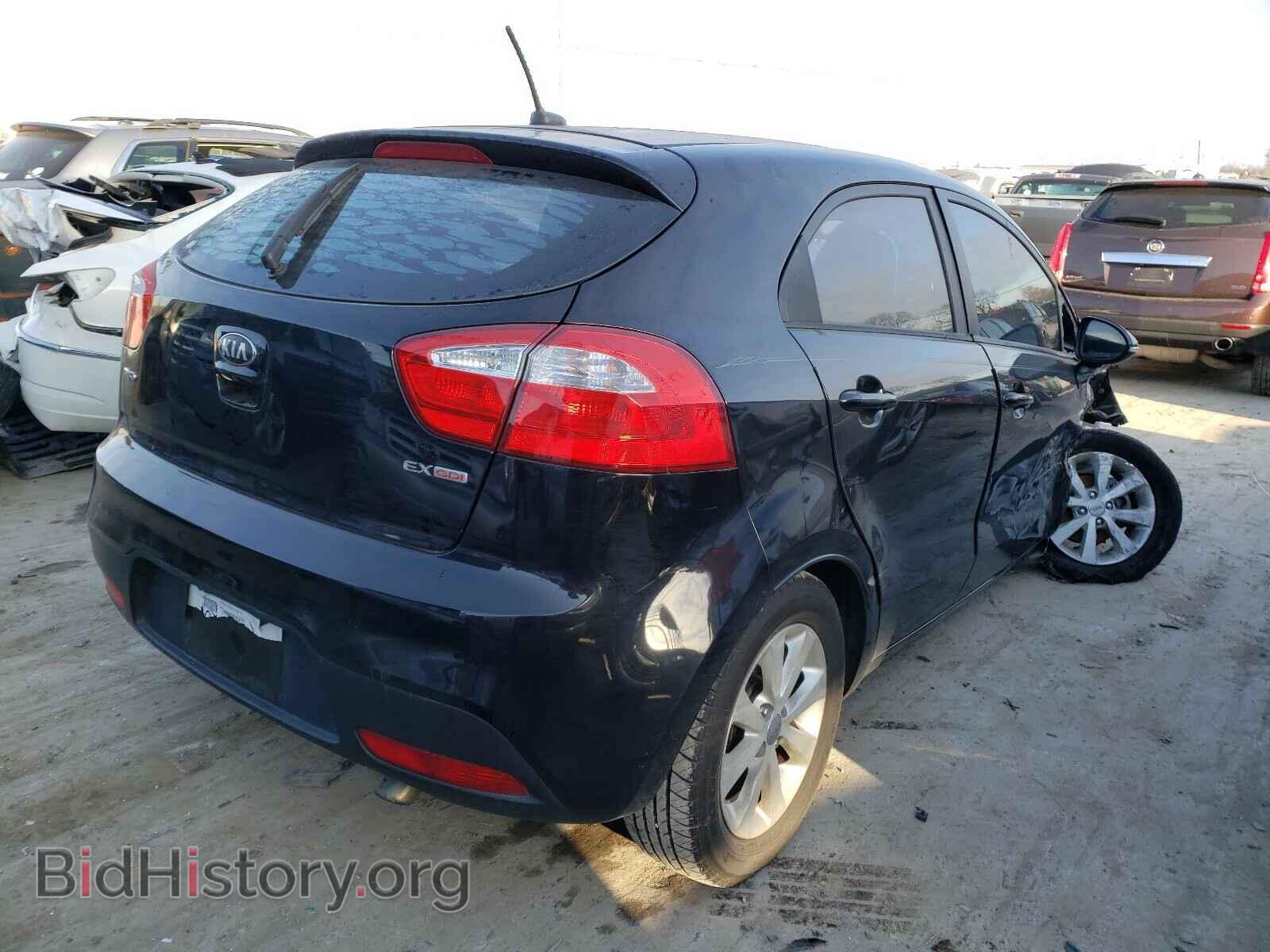 2013 KIA RIO - VIN: KNADN5A34D6214210 - Фото 4