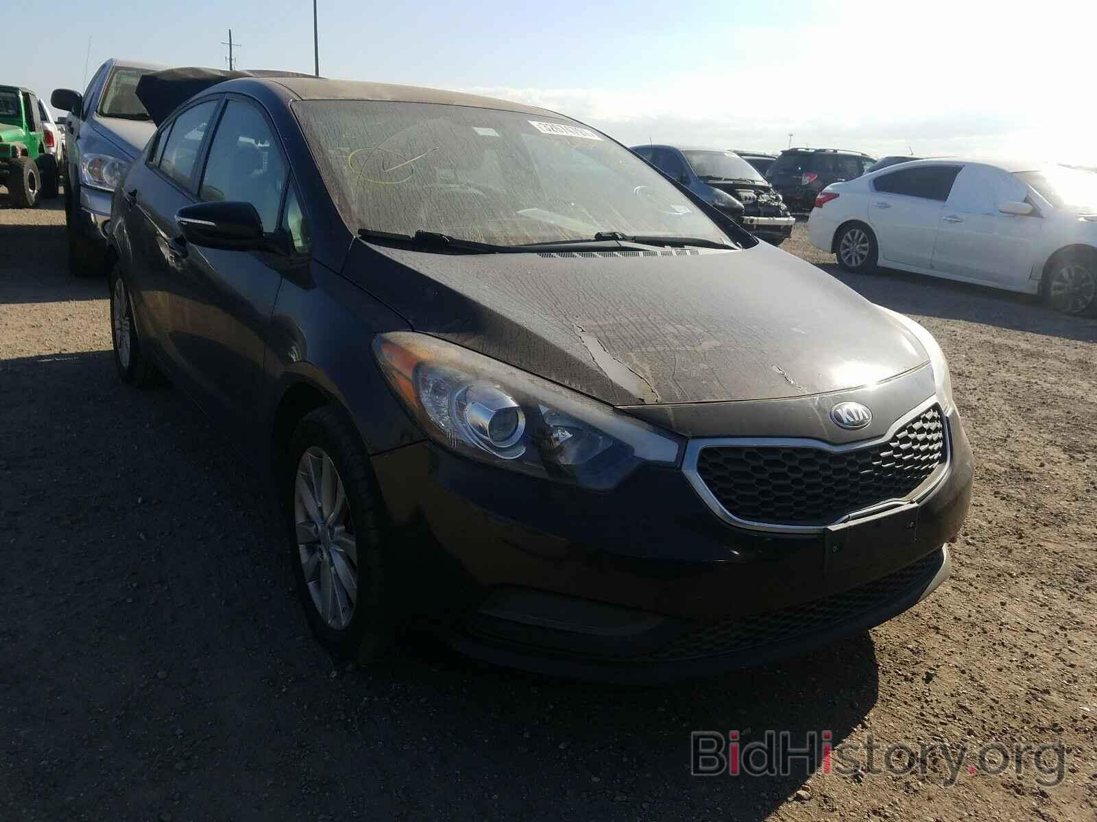 Photo KNAFX4A61E5228421 - KIA FORTE 2014