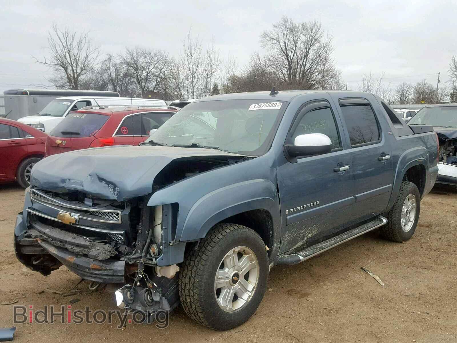 2008 CHEVROLET AVALANCHE - VIN: 3GNFK12378G277423 - Фото 2