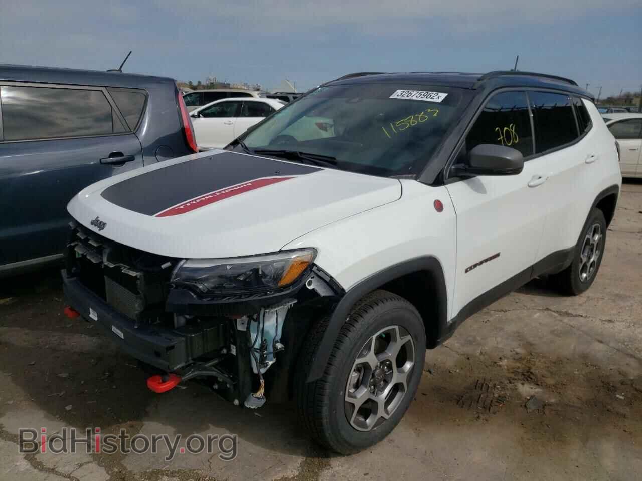 2022 JEEP COMPASS - VIN: 3C4NJDDBXNT115883 - Фото 2