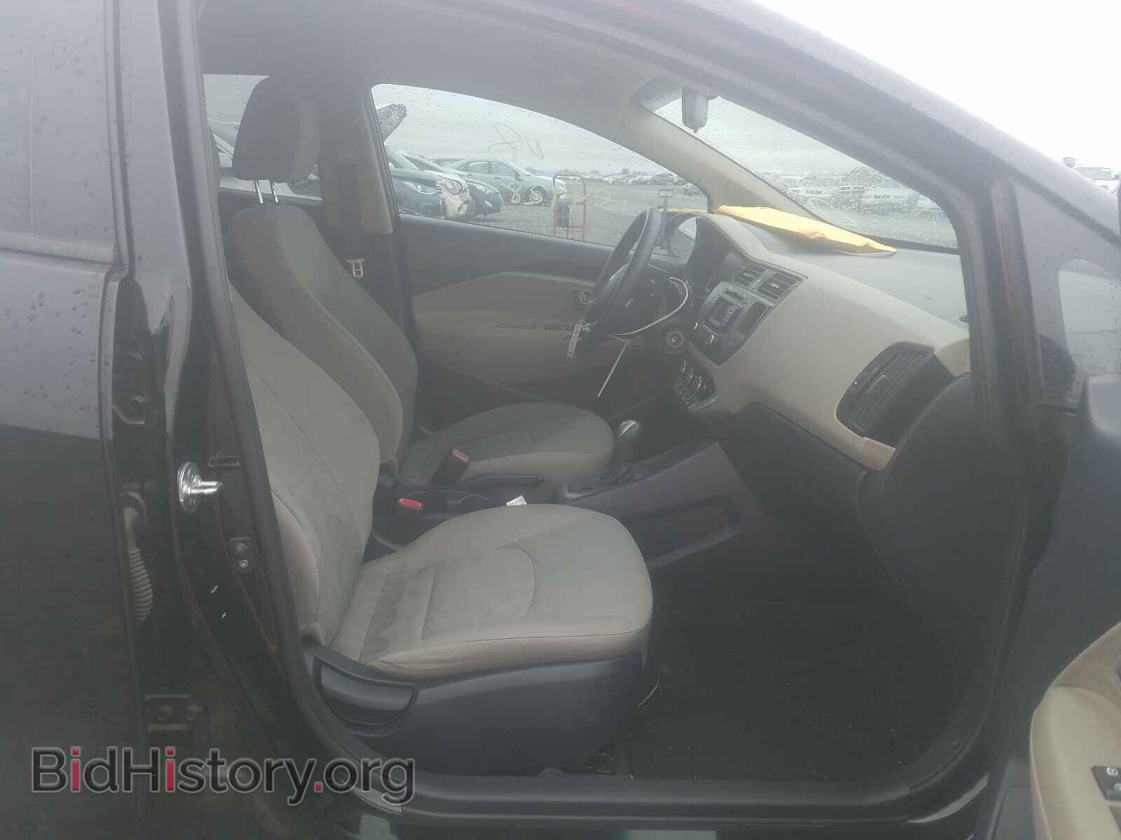 2014 KIA RIO - VIN: KNADM4A32E6386590 - Фото 5