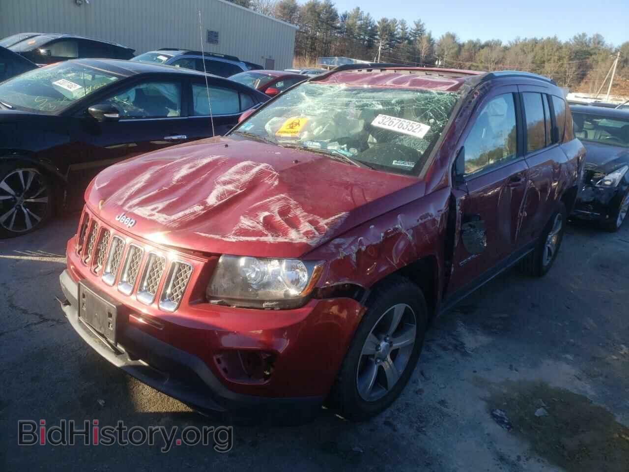 2016 JEEP COMPASS - VIN: 1C4NJDEB6GD738893 - Фото 2