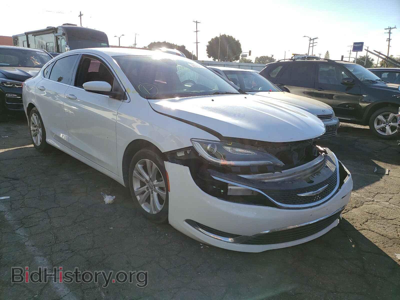 Фотография 1C3CCCAB6FN676345 - CHRYSLER 200 2015