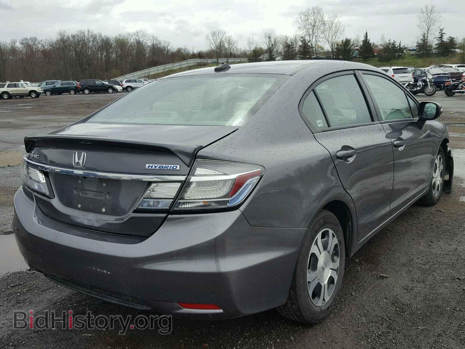 2013 HONDA CIVIC - VIN: 19XFB4F20DE202483 - Фото 4