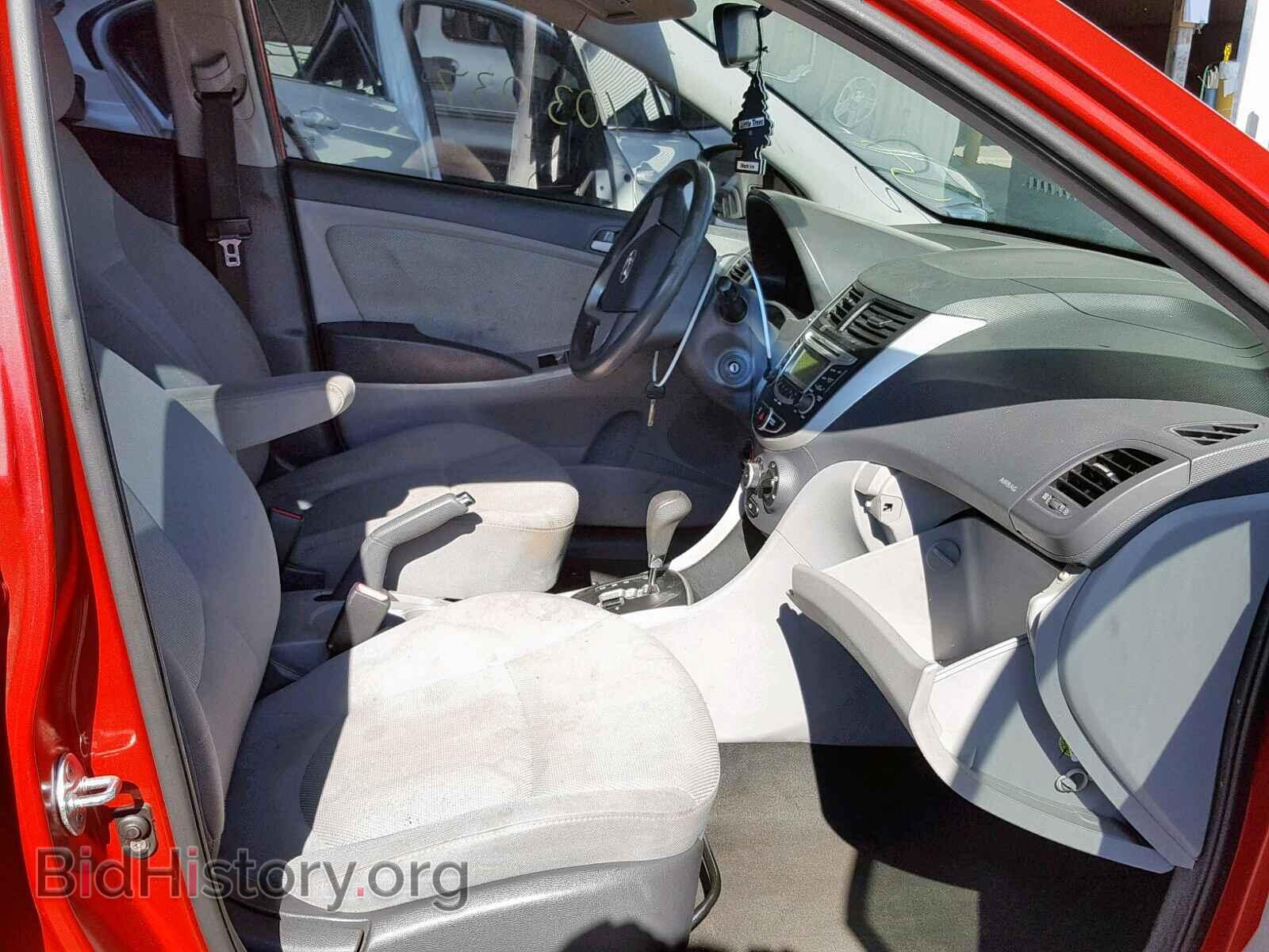 2012 HYUNDAI ACCENT - VIN: KMHCT4AEXCU194440 - Фото 5