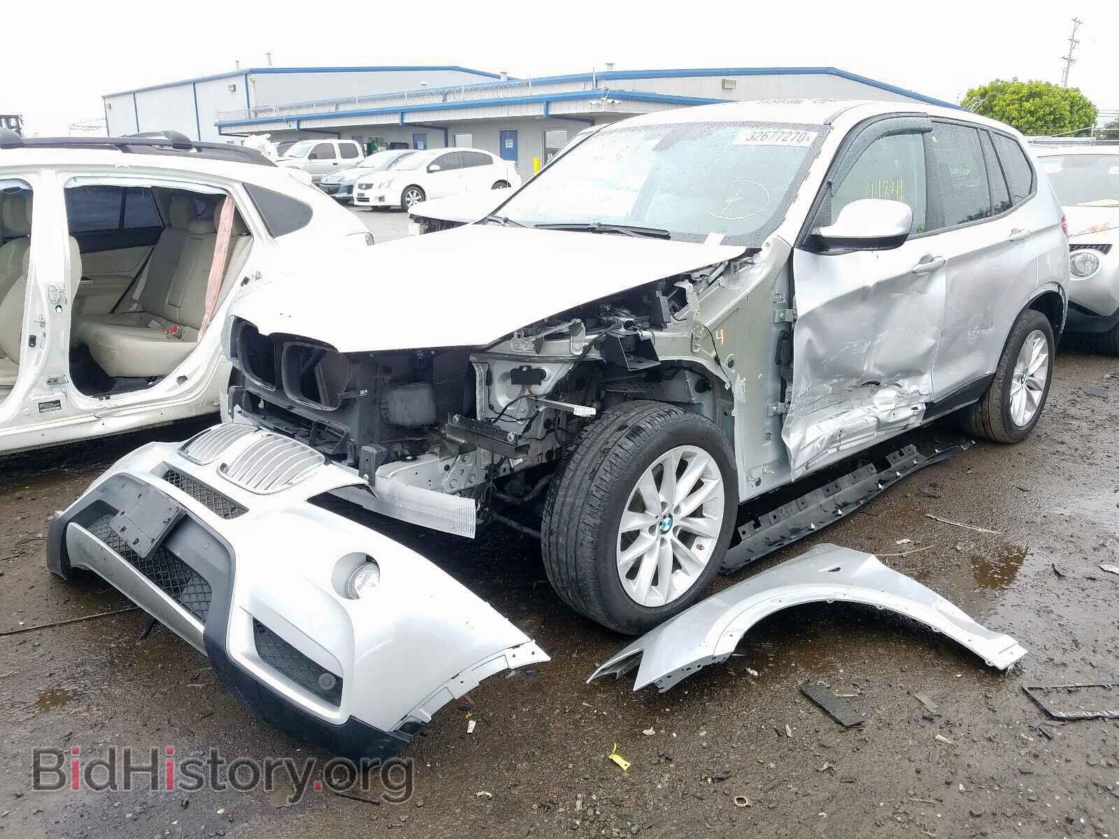 2014 BMW X3 - VIN: 5UXWX9C55E0D28508 - Фото 2