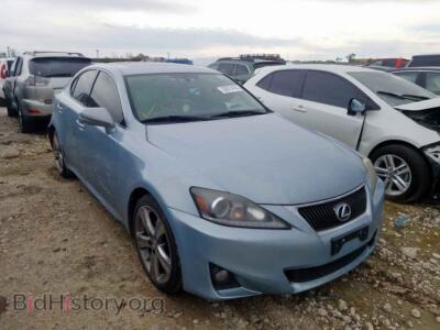 2011 Lexus IS IS 250, синий — VIN JTHBF5C27B5138463, Copart