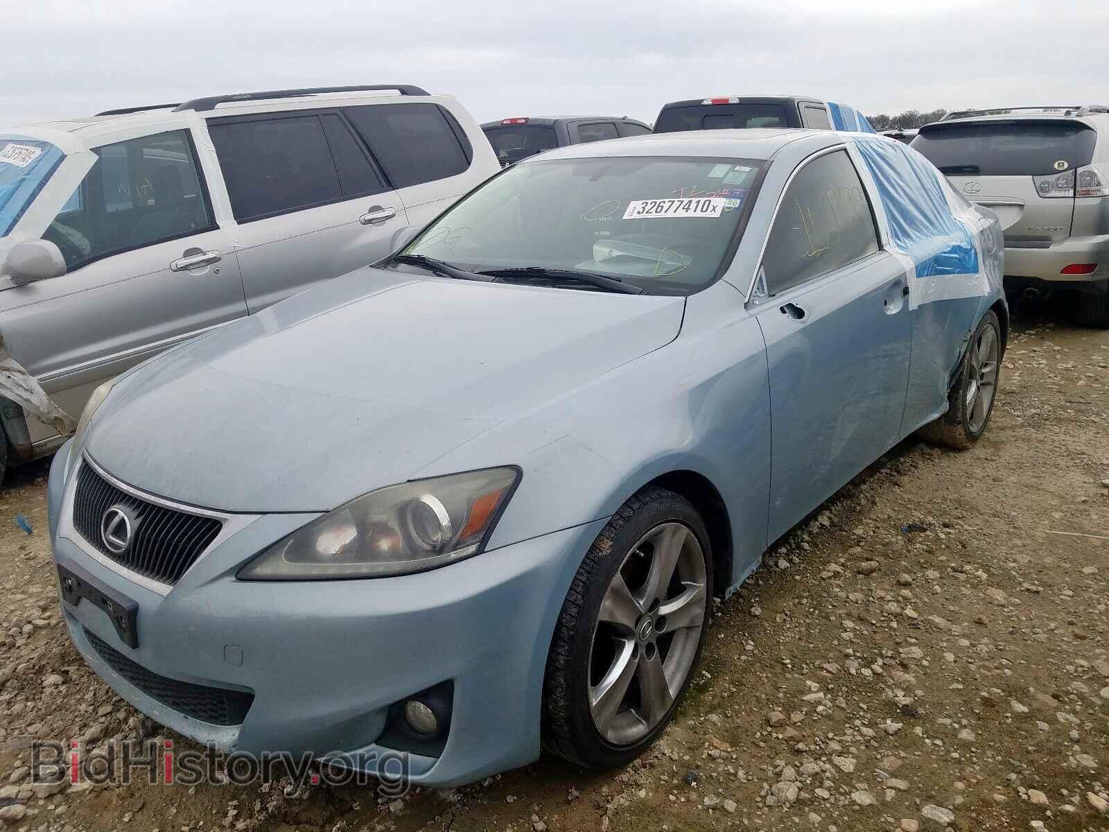 2011 LEXUS IS - VIN: JTHBF5C27B5138463 - Фото 2
