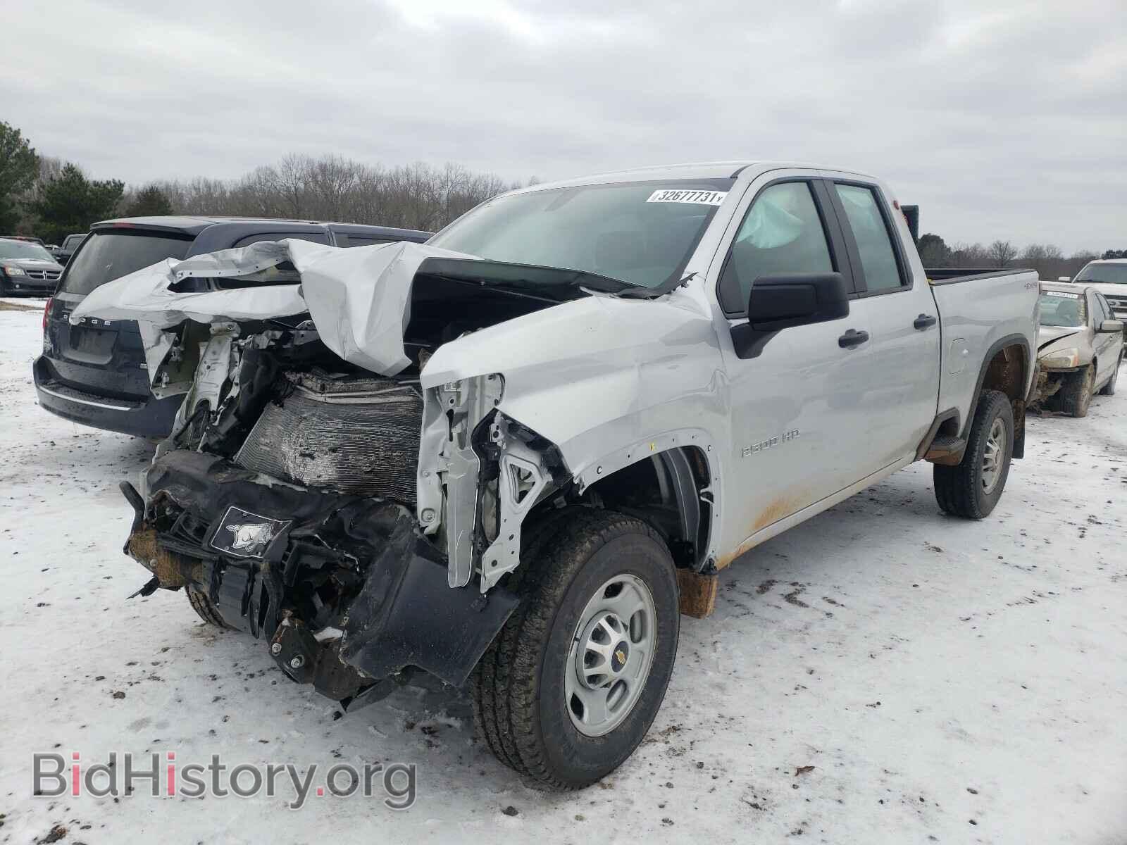 2021 CHEVROLET SILVERADO - VIN: 1GC2YLE75MF108383 - Фото 2