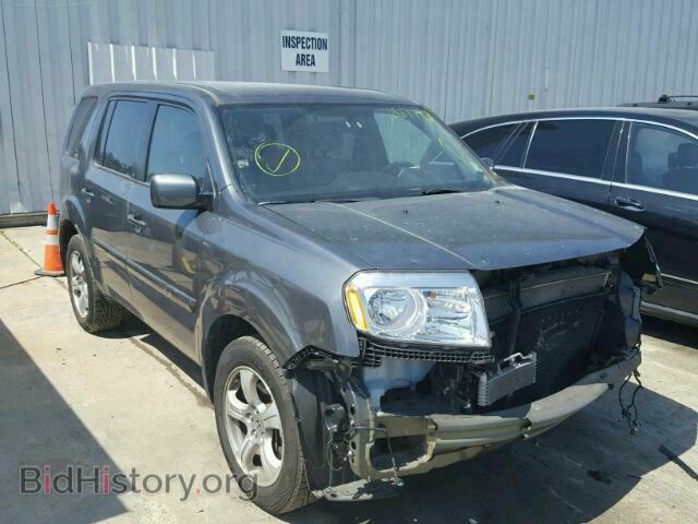 Фотография 5FNYF4H40DB063588 - HONDA PILOT EX 2013