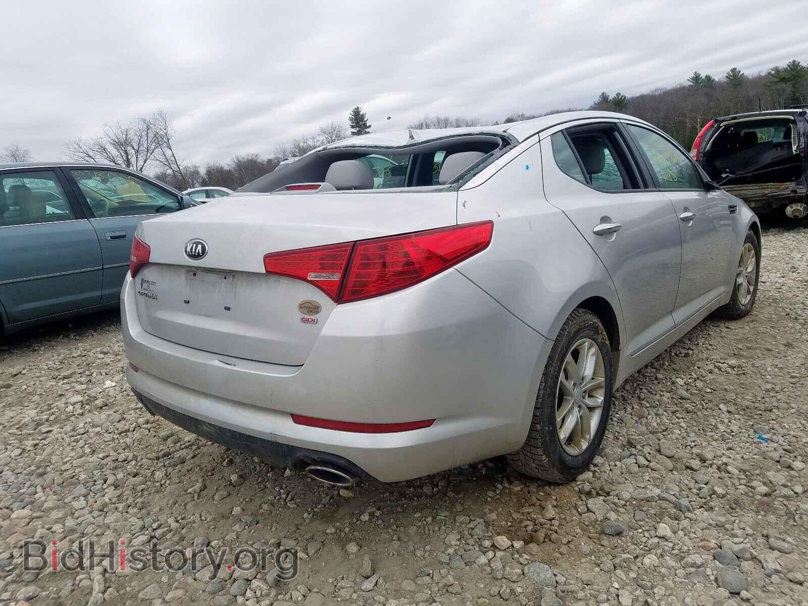 2013 KIA OPTIMA - VIN: KNAGM4A71D5390781 - Фото 4