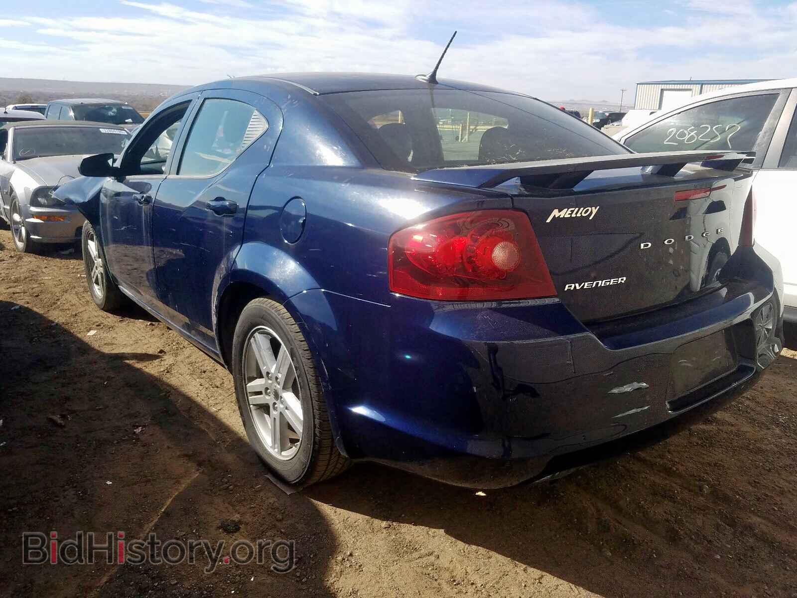 2013 DODGE AVENGER - VIN: 1C3CDZAG0DN582230 - Фото 3