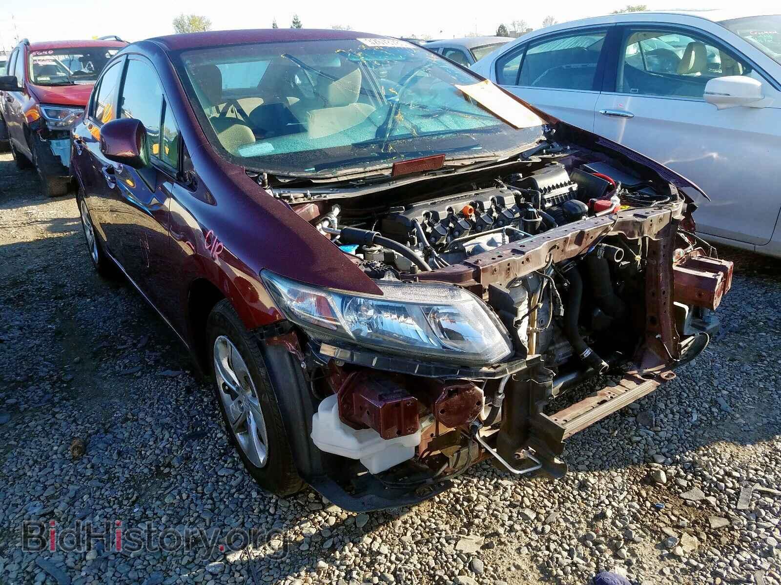 Фотография 2HGFB2F50DH569890 - HONDA CIVIC 2013