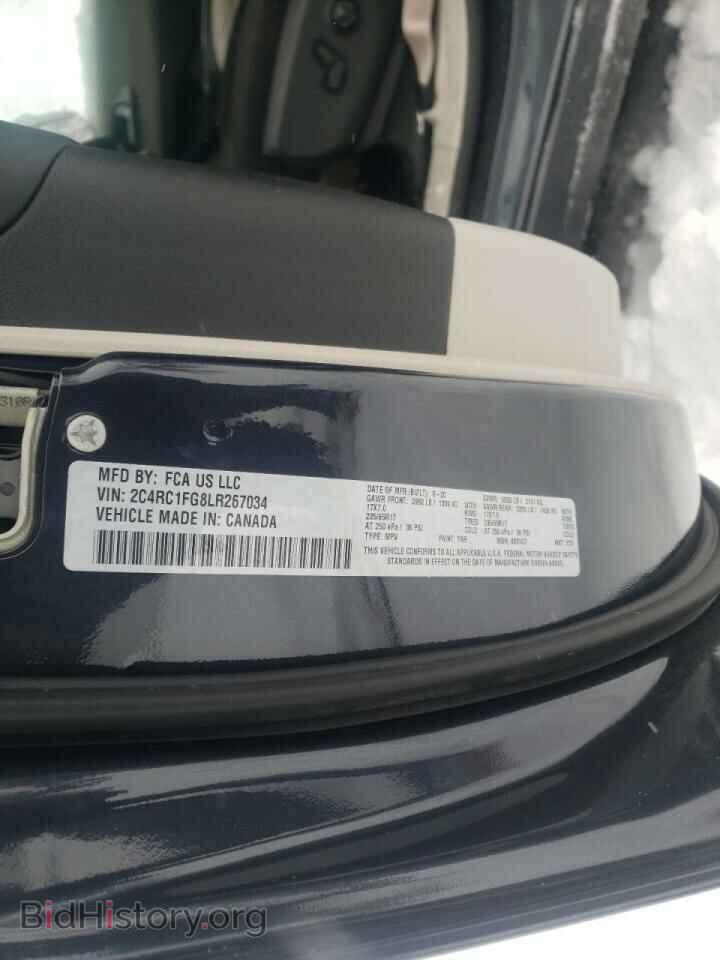 2020 CHRYSLER PACIFICA - VIN: 2C4RC1FG8LR267034 - Фото 10