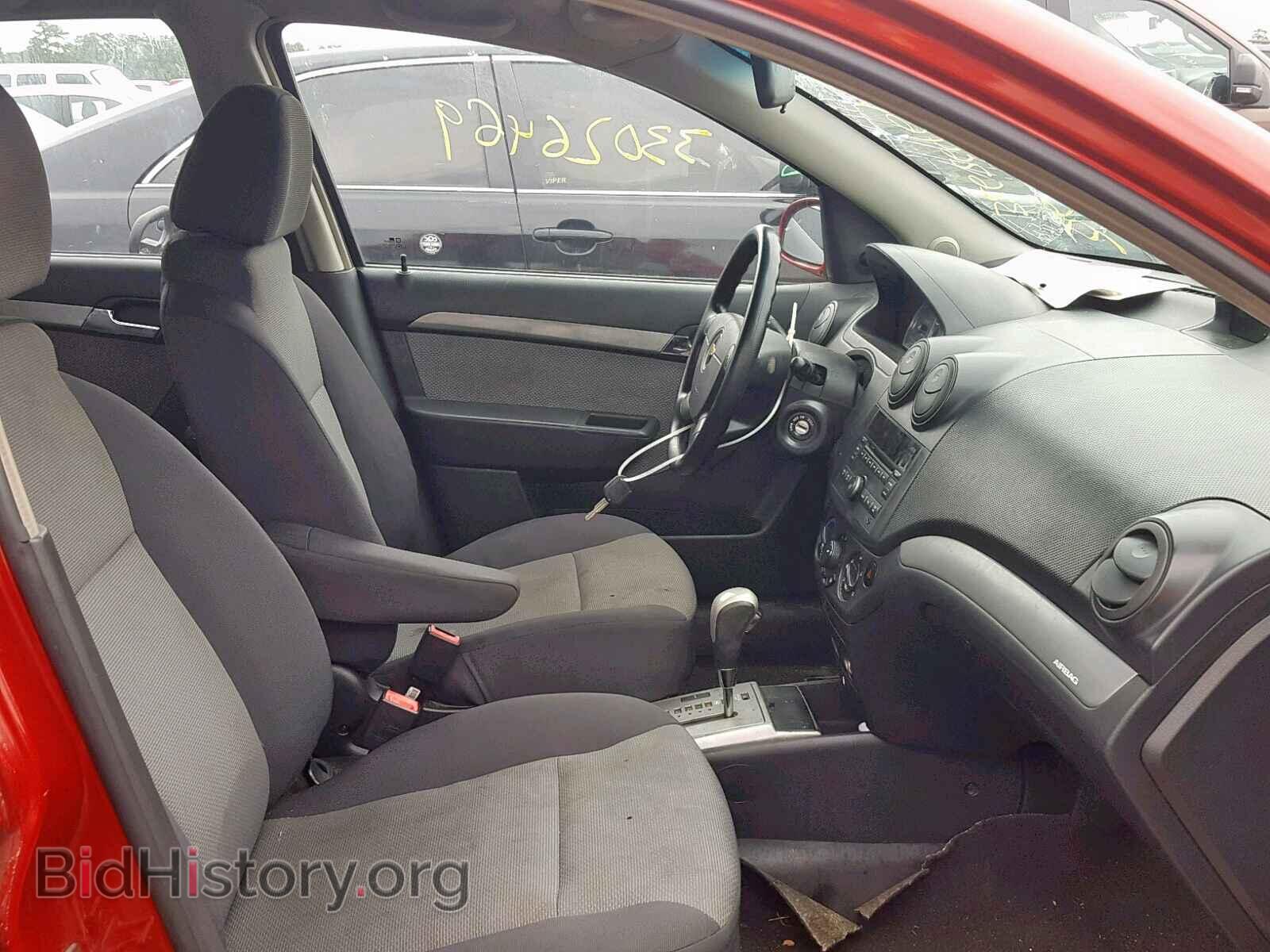 2011 CHEVROLET AVEO - VIN: KL1TD6DE5BB166118 - Фото 5