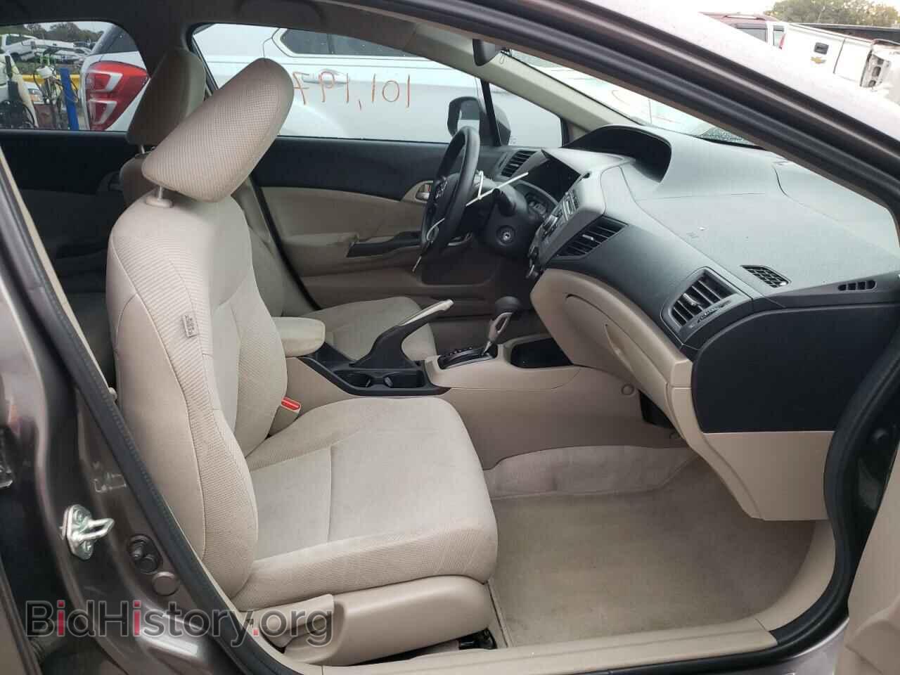 2012 HONDA CIVIC - VIN: 19XFB2F55CE103350 - Фото 5