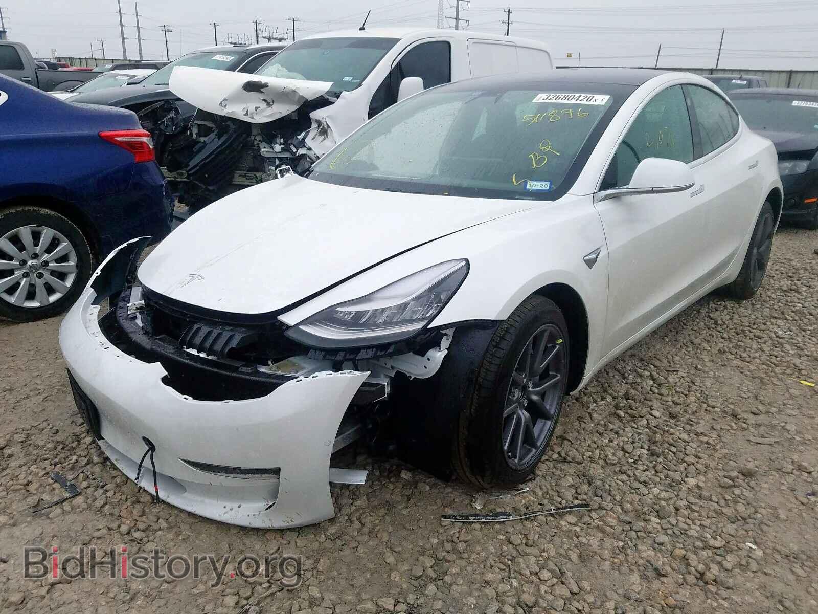 2019 TESLA MODEL 3 - VIN: 5YJ3E1EB1KF511896 - Photo 2