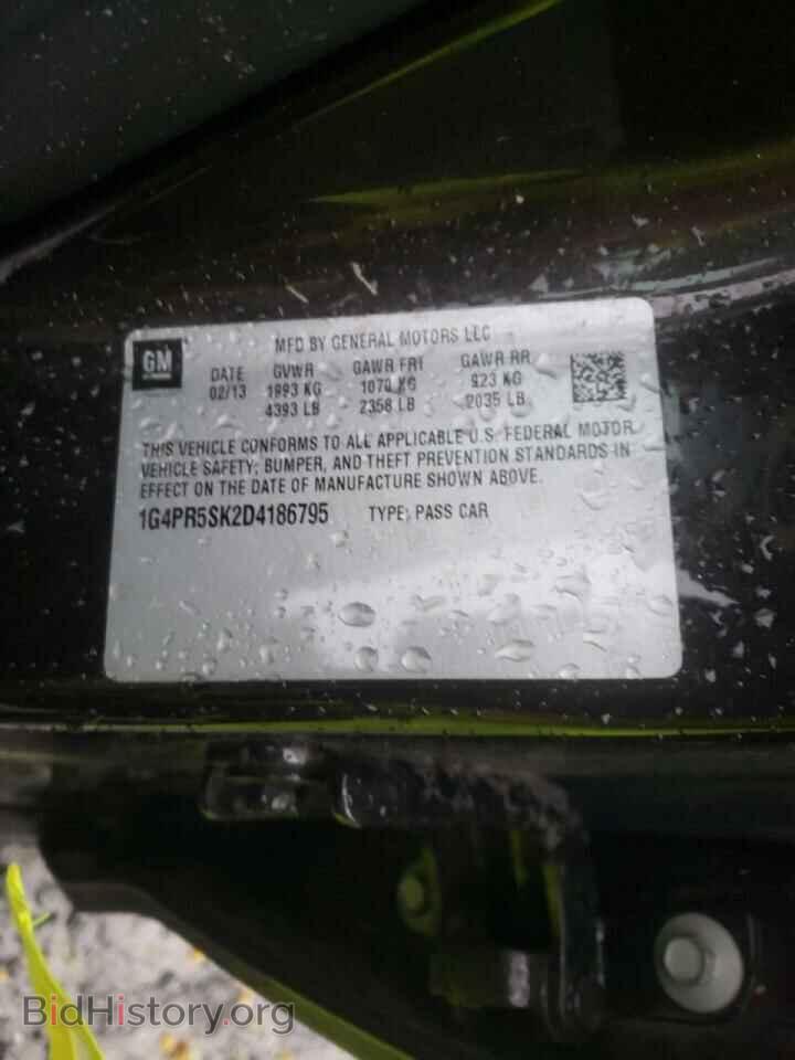 2013 BUICK VERANO - VIN: 1G4PR5SK2D4186795 - Фото 10