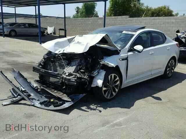 2015 KIA OPTIMA - VIN: 5XXGR4A66FG504767 - Фото 2