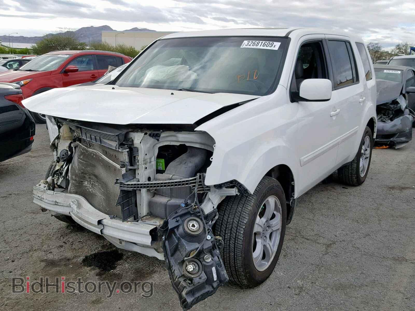 2012 HONDA PILOT EXL - VIN: 5FNYF3H56CB038731 - Фото 2