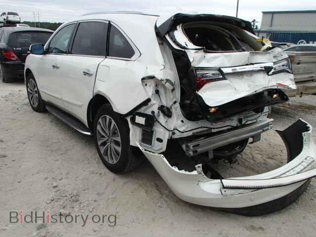 2015 ACURA MDX - VIN: 5FRYD4H47FB001791 - Фото 3