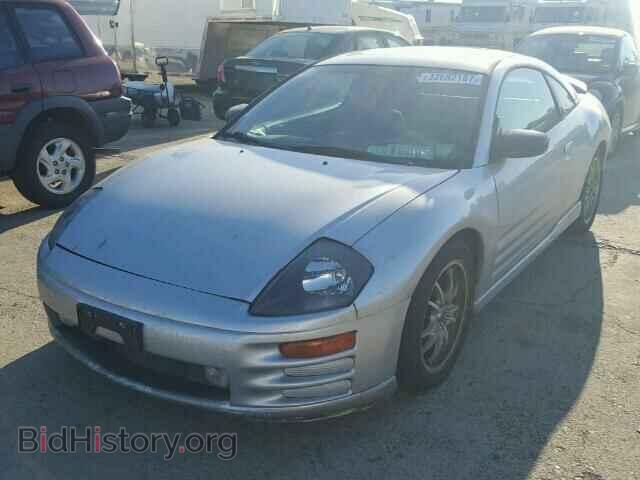 2001 MITSUBISHI ECLIPSE - VIN: 4A3AC54H01E187850 - Фото 2