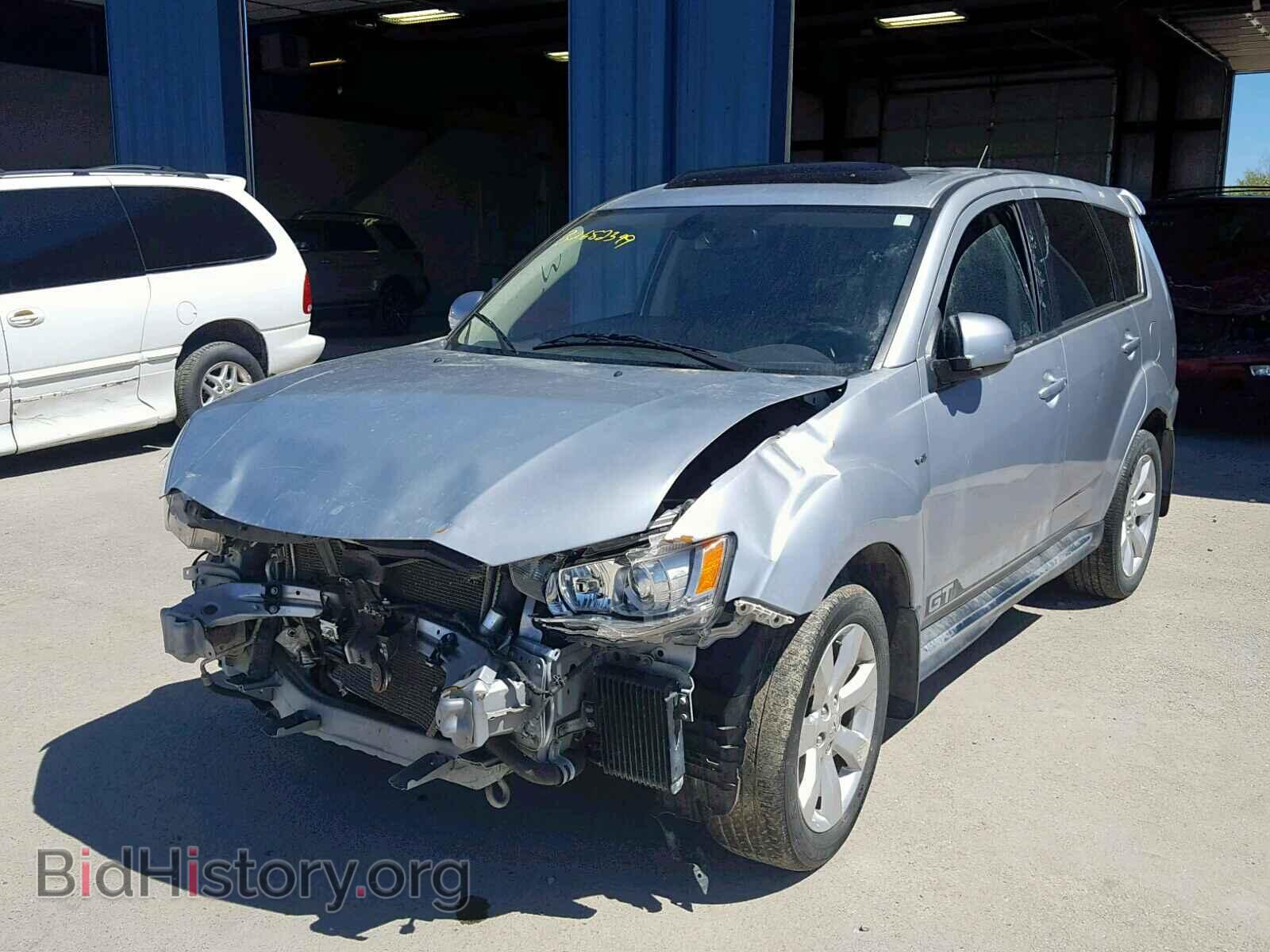 2013 MITSUBISHI OUTLANDER - VIN: JA4JT5AX3DU001737 - Фото 2