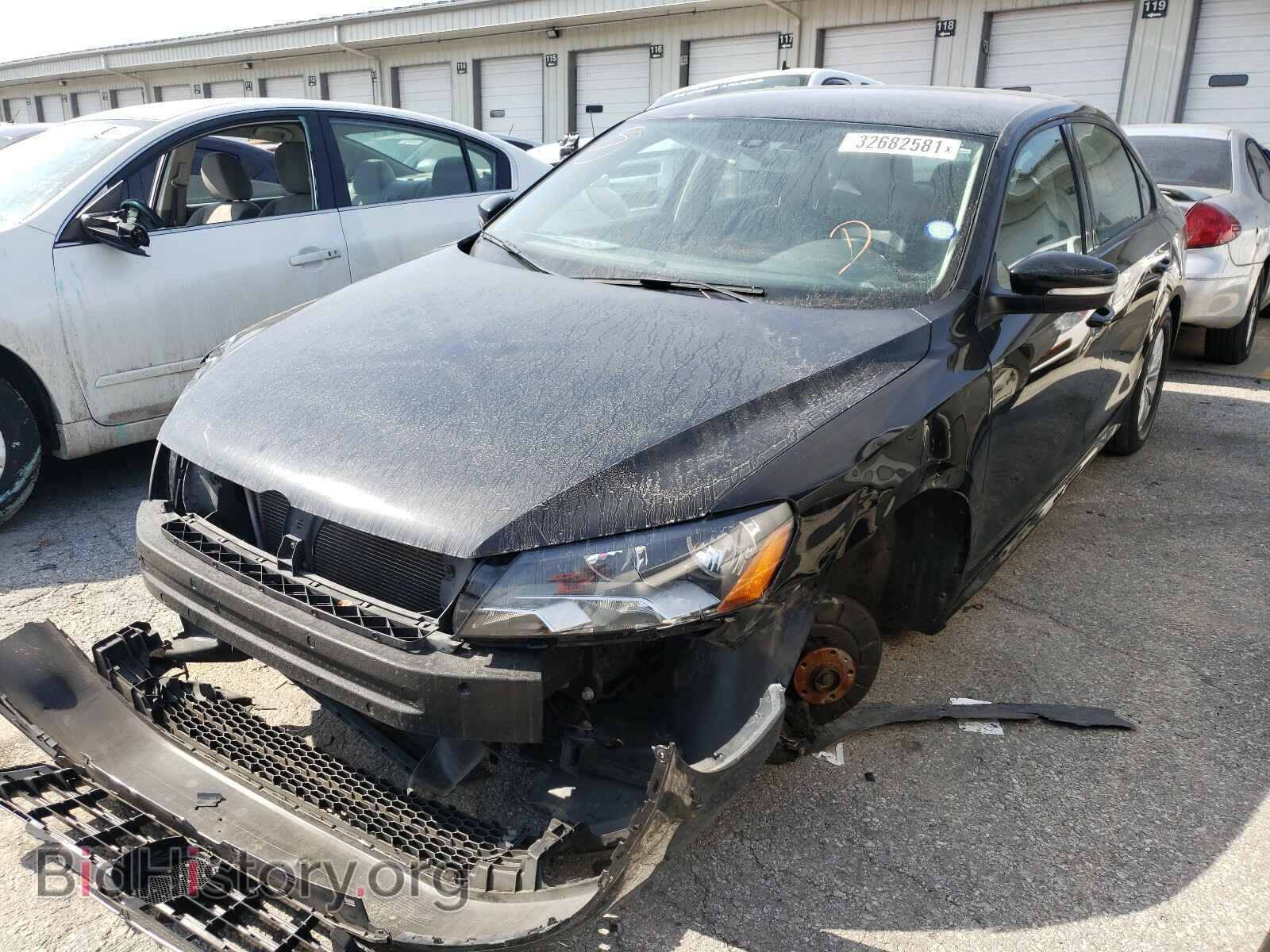 2014 VOLKSWAGEN PASSAT - VIN: 1VWAP7A3XEC004836 - Фото 2