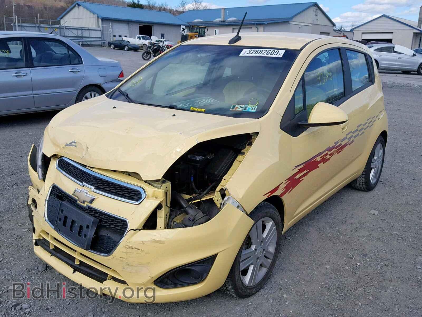 2013 CHEVROLET SPARK - VIN: KL8CB6S91DC572648 - Фото 2