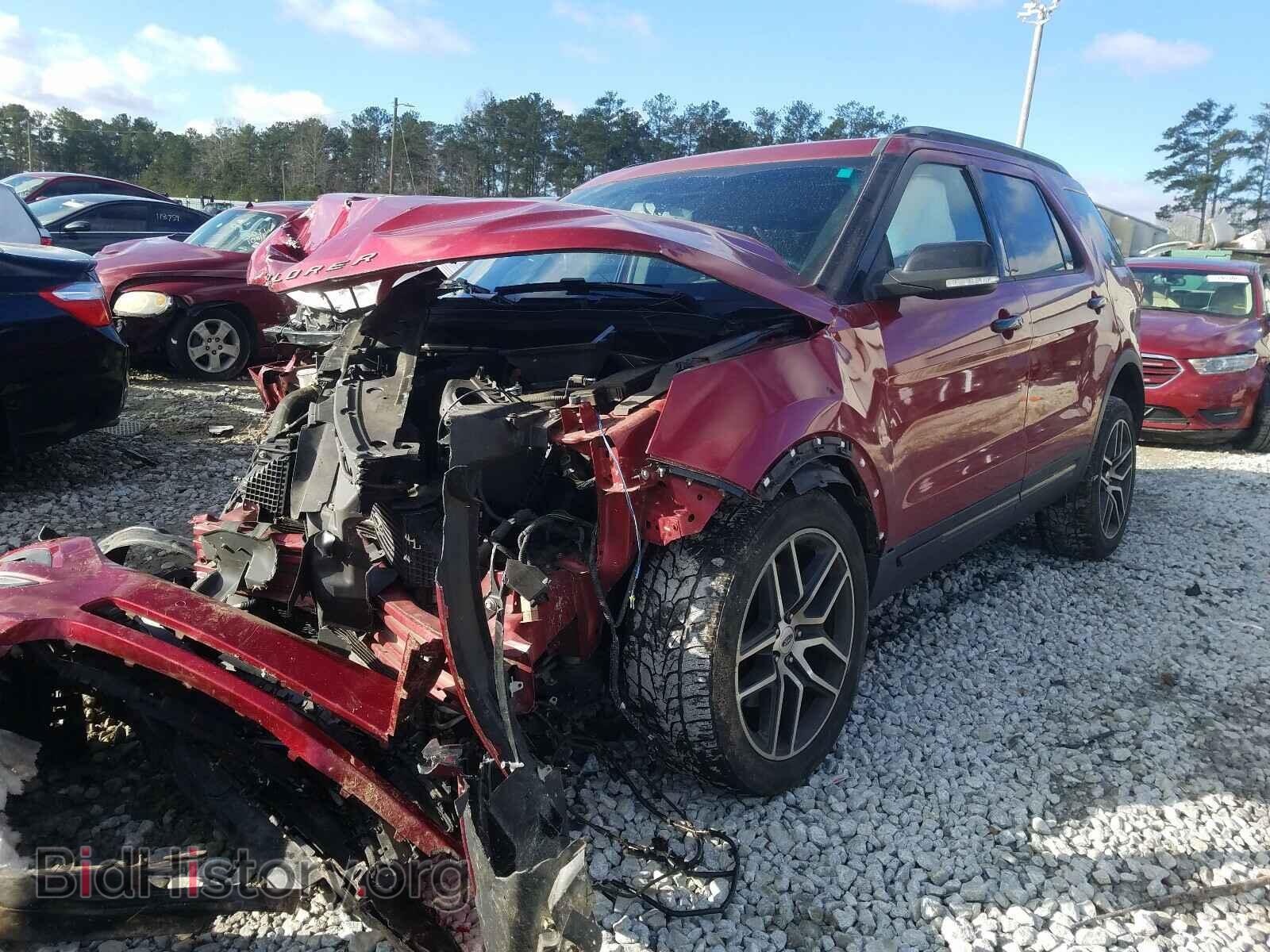 2016 FORD EXPLORER - VIN: 1FM5K8GT4GGA74176 - Фото 2
