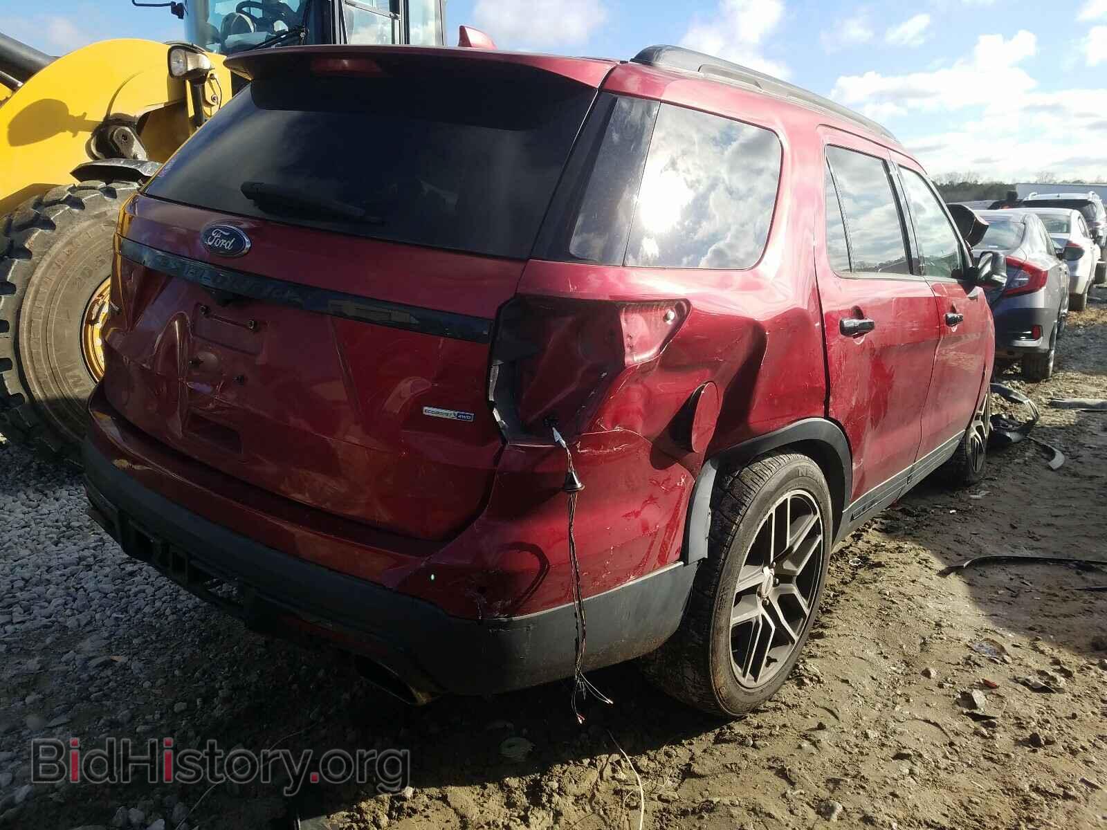 2016 FORD EXPLORER - VIN: 1FM5K8GT4GGA74176 - Фото 4