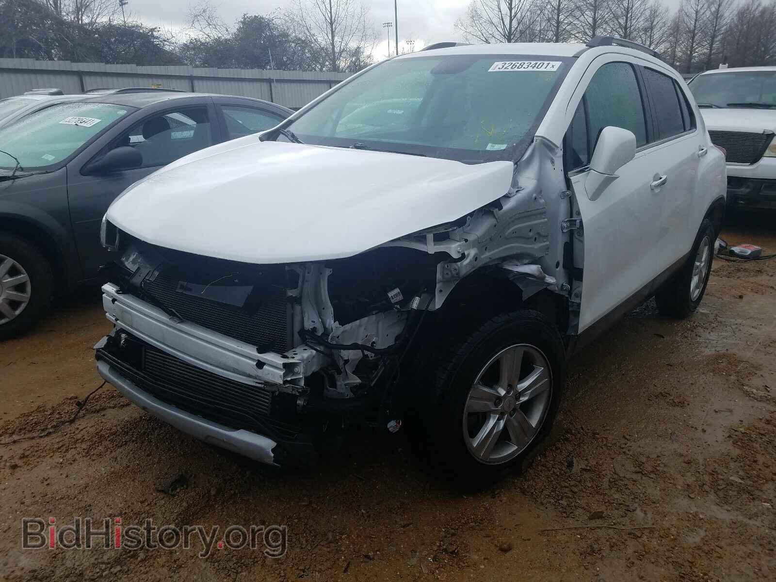 2017 CHEVROLET TRAX - VIN: KL7CJPSB8HB166314 - Фото 2