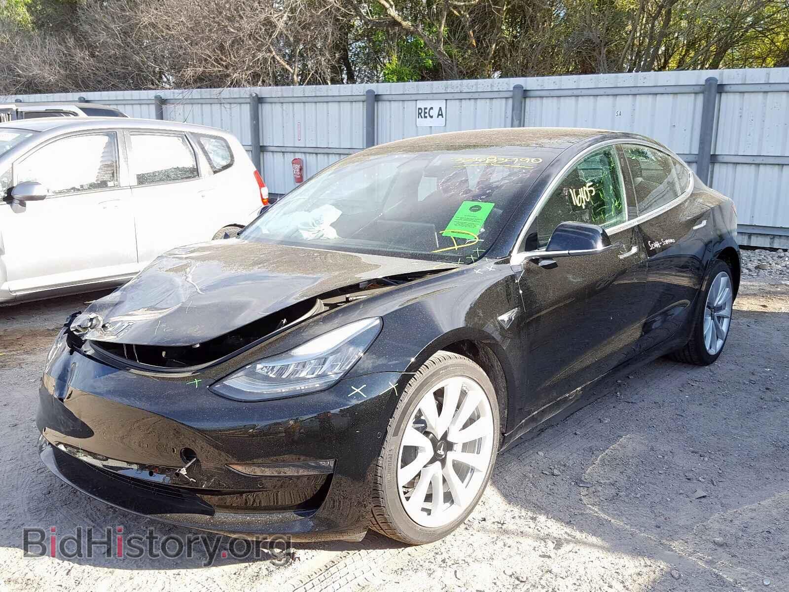 2018 TESLA MODEL 3 - VIN: 5YJ3E1EA3JF165517 - Фото 2