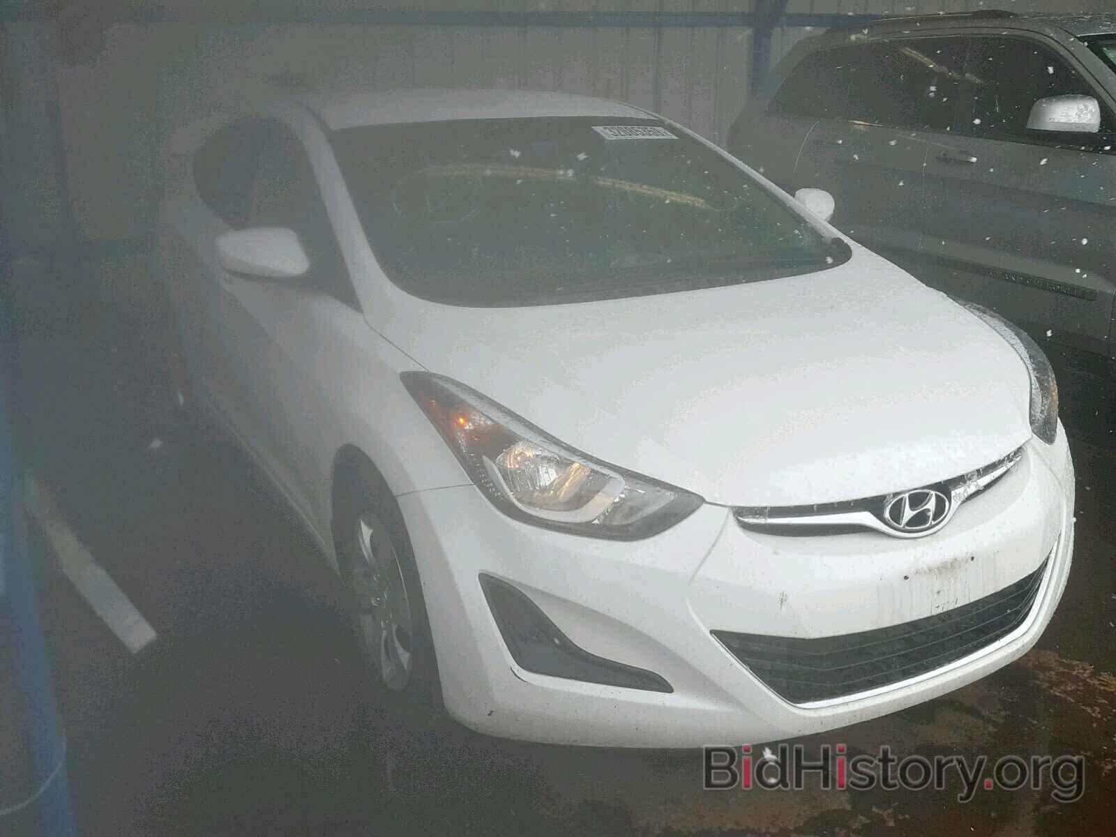 Фотография 5NPDH4AE2GH700479 - HYUNDAI ELANTRA 2016