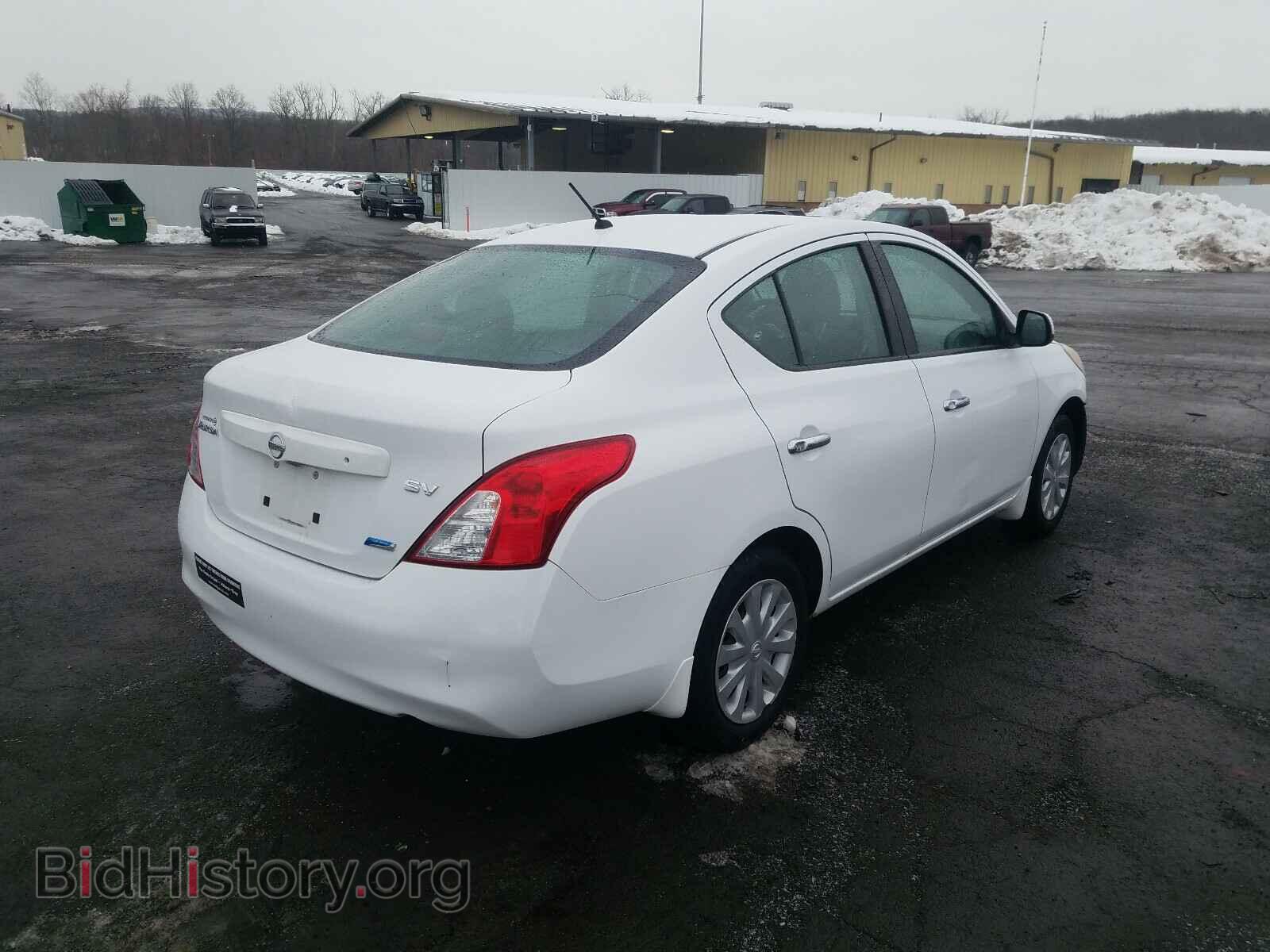 2012 NISSAN VERSA - VIN: 3N1CN7AP9CL845829 - Фото 4