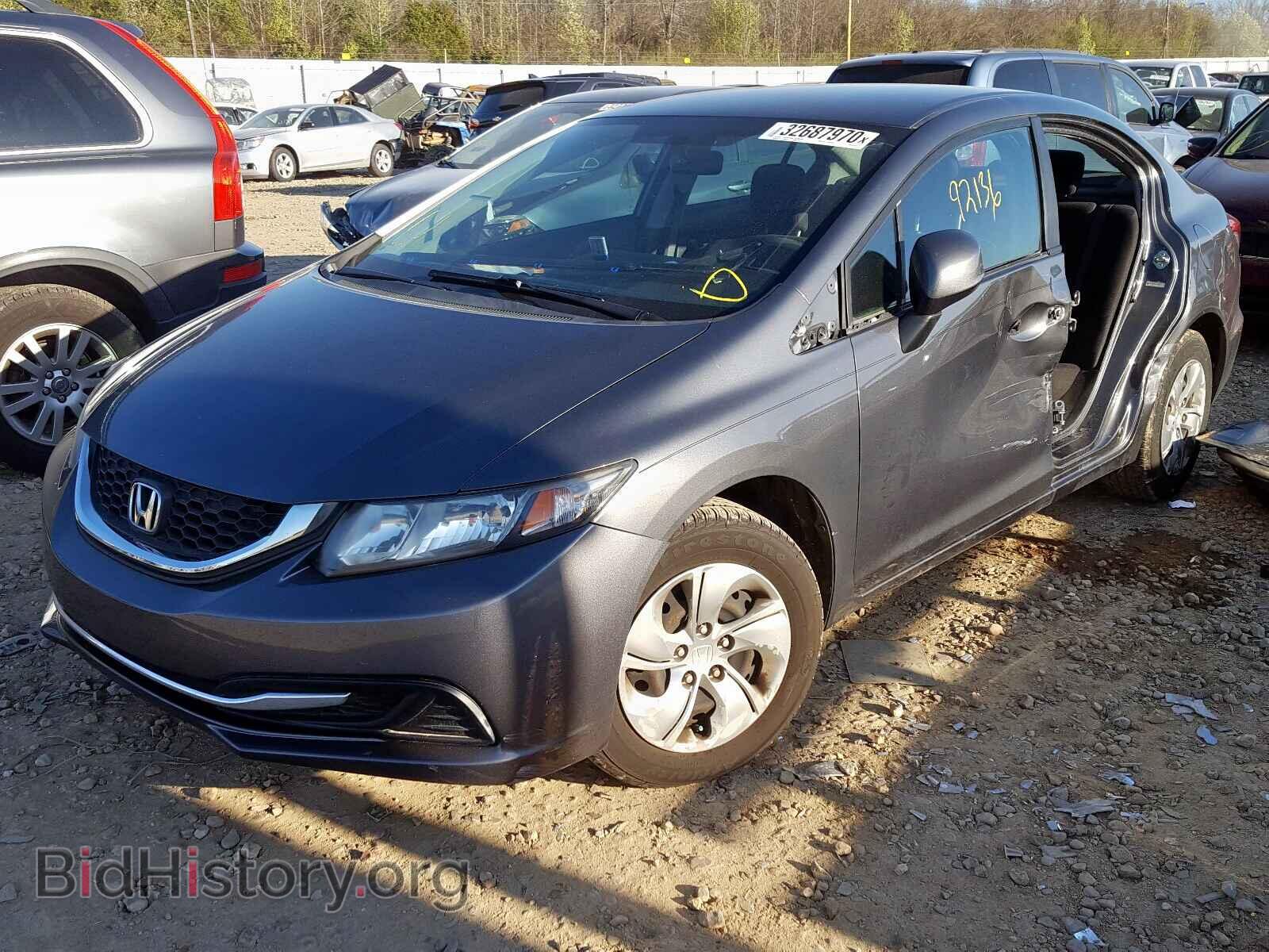 2013 HONDA CIVIC - VIN: 19XFB2F51DE013887 - Фото 2
