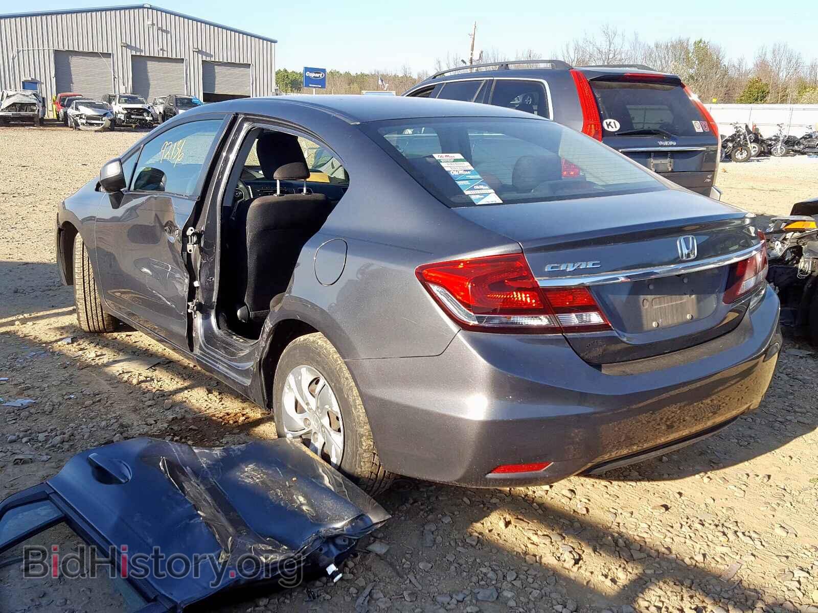 2013 HONDA CIVIC - VIN: 19XFB2F51DE013887 - Фото 3