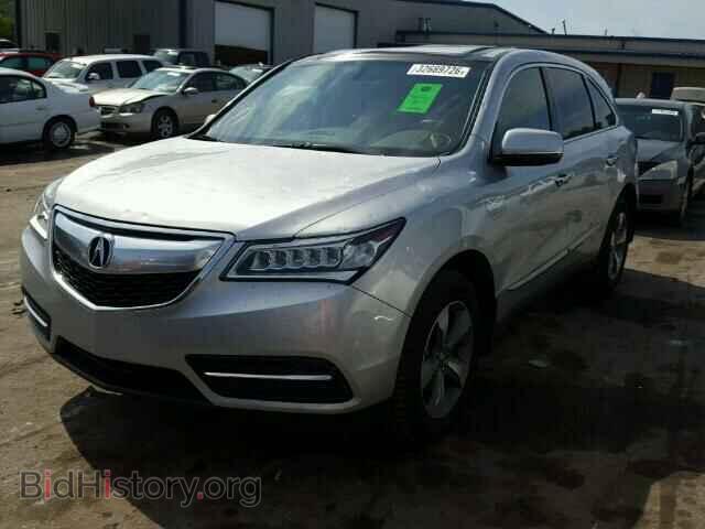 2015 ACURA MDX - VIN: 5FRYD3H25FB007193 - Фото 2