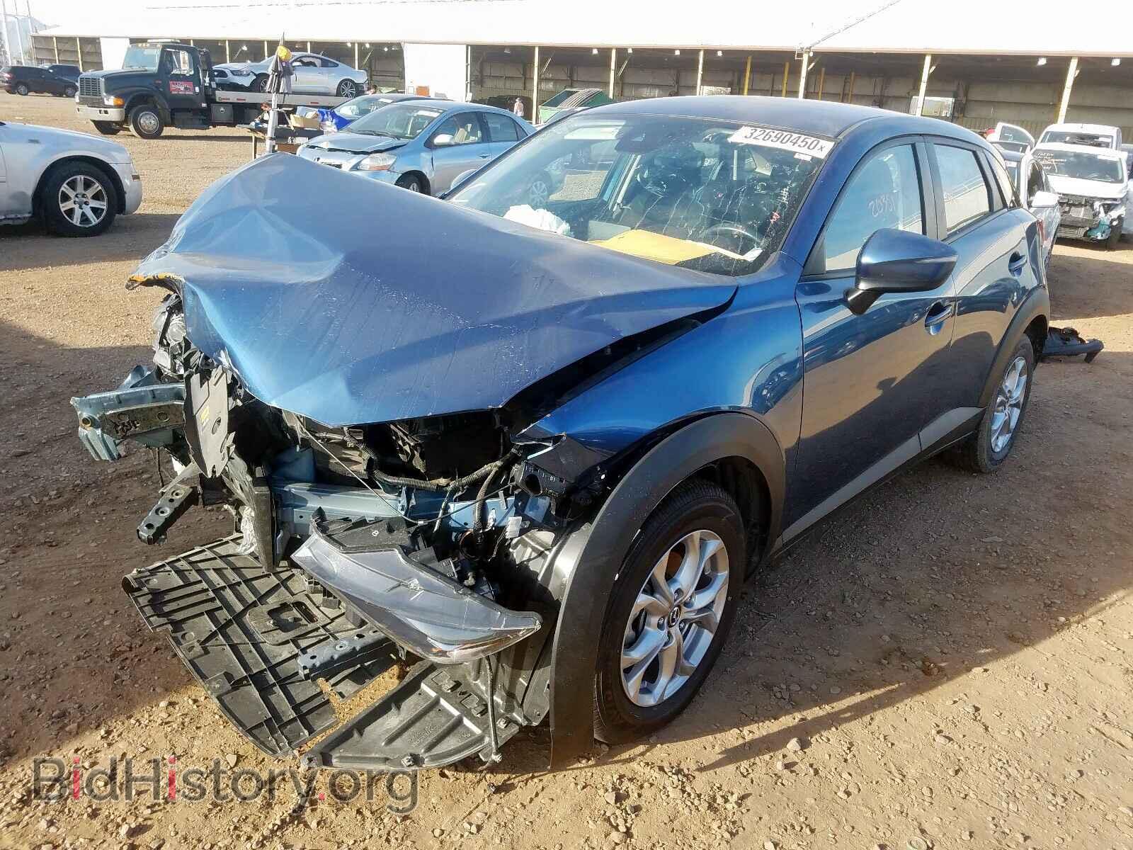2019 MAZDA CX-3 - VIN: JM1DKDB7XK0434880 - Фото 2