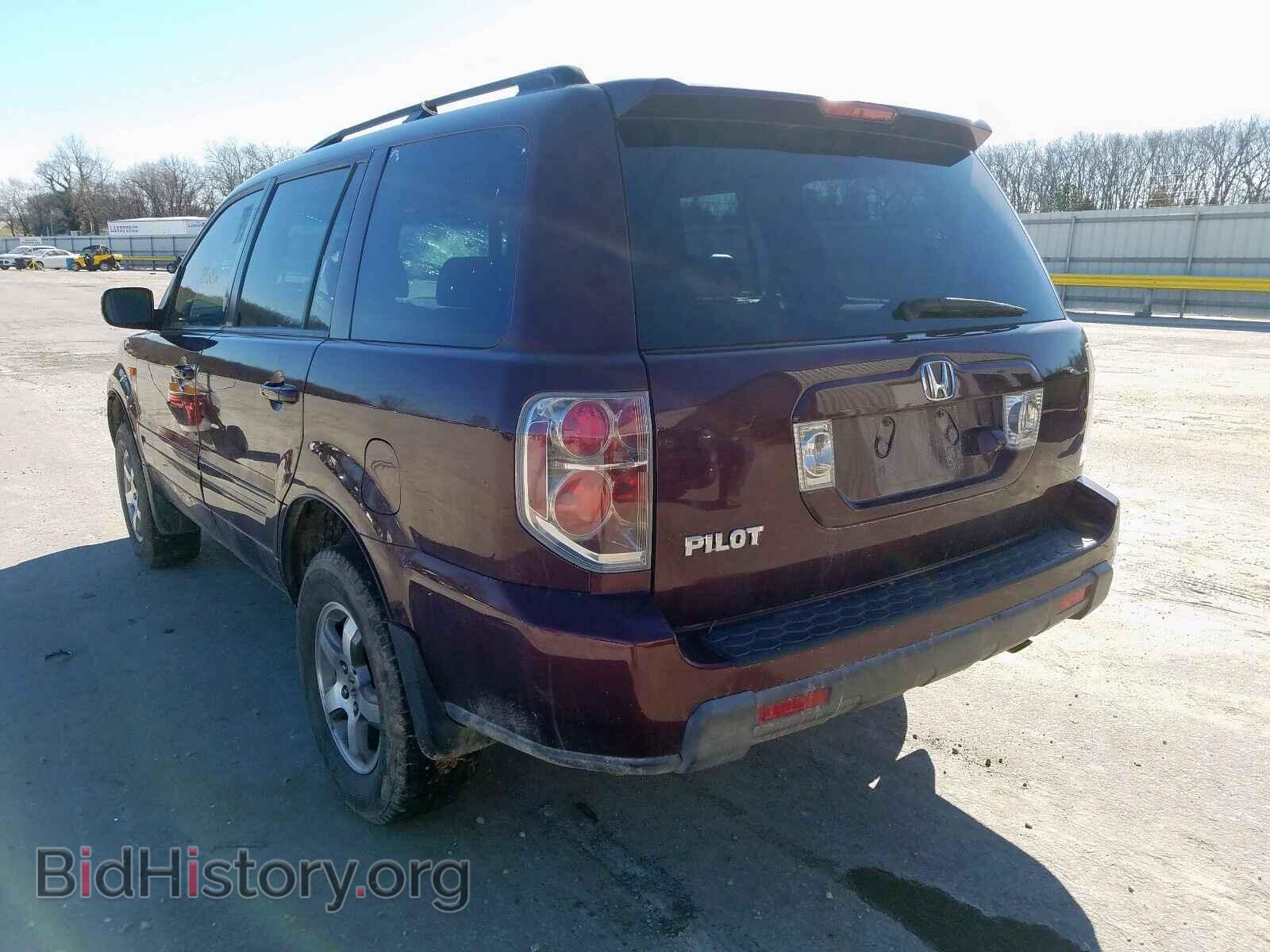 2008 HONDA PILOT - VIN: 5FNYF28788B015437 - Фото 3