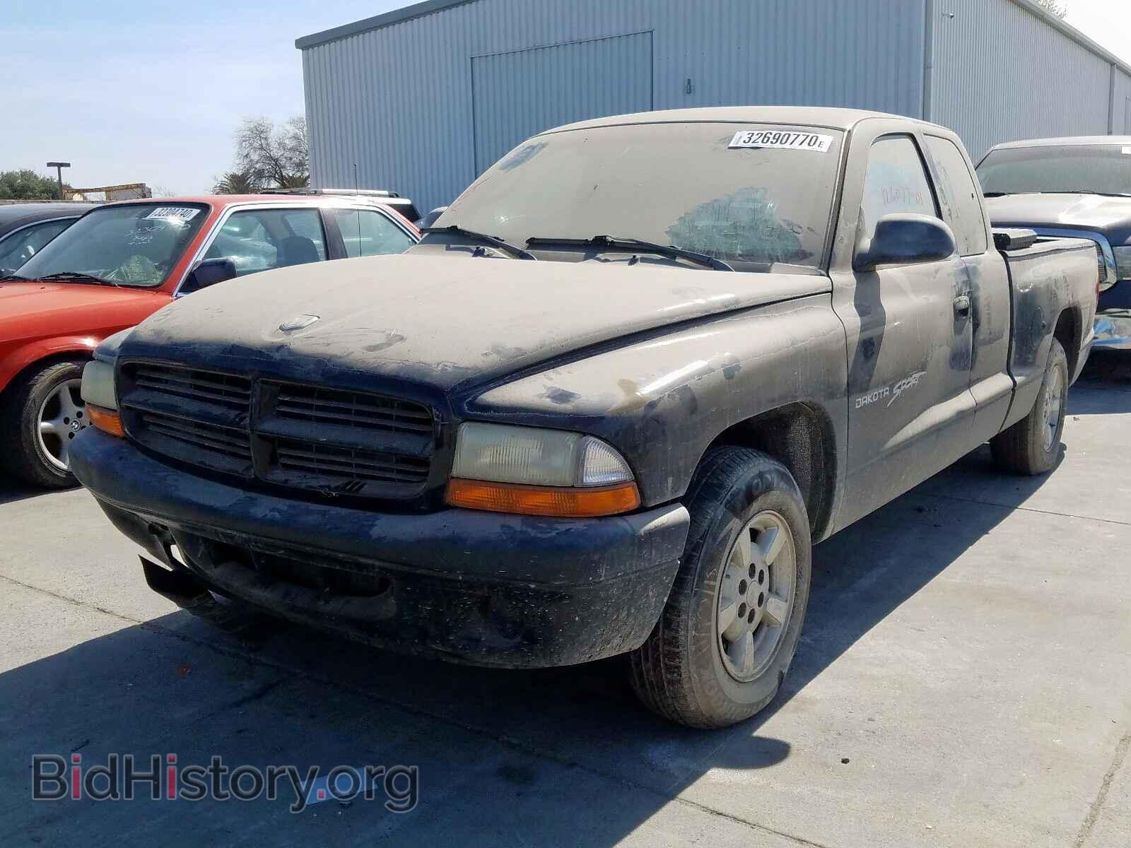 2001 DODGE DAKOTA - VIN: 1B7FL22PX1S244770 - Фото 2