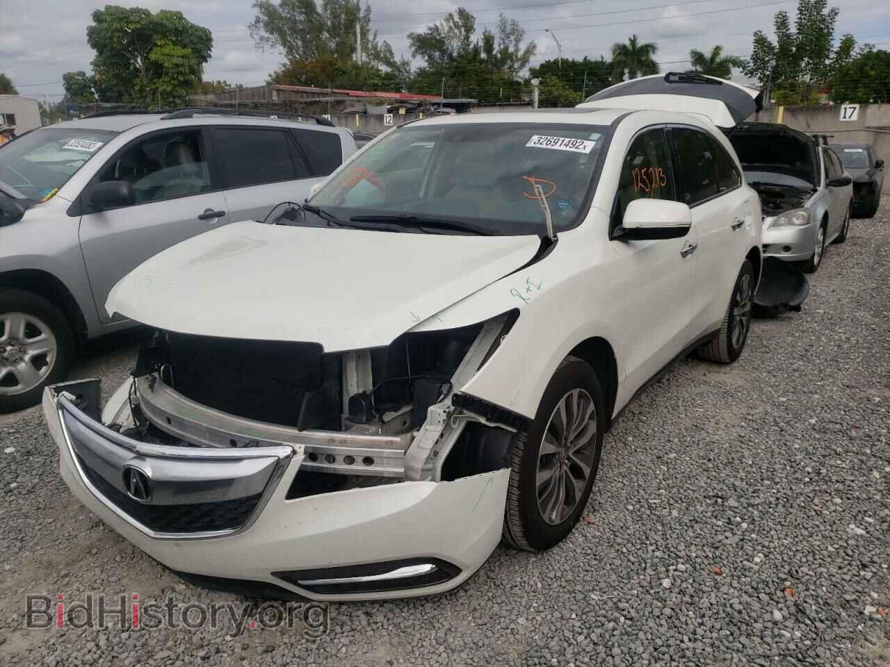 2015 ACURA MDX - VIN: 5FRYD3H44FB013102 - Фото 2