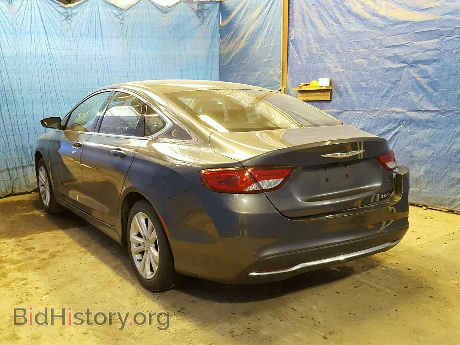 2016 CHRYSLER 200 - VIN: 1C3CCCAB5GN103924 - Фото 3