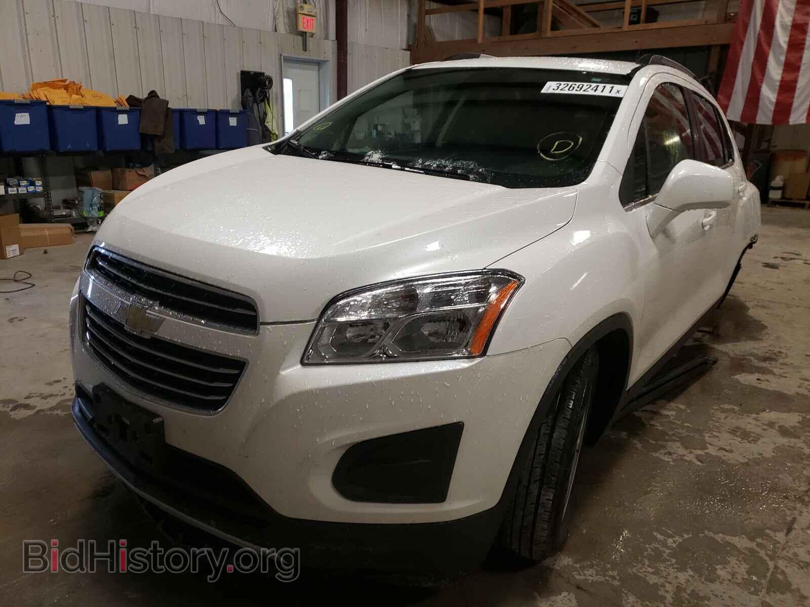 2015 CHEVROLET TRAX - VIN: KL7CJLSB2FB137350 - Фото 2