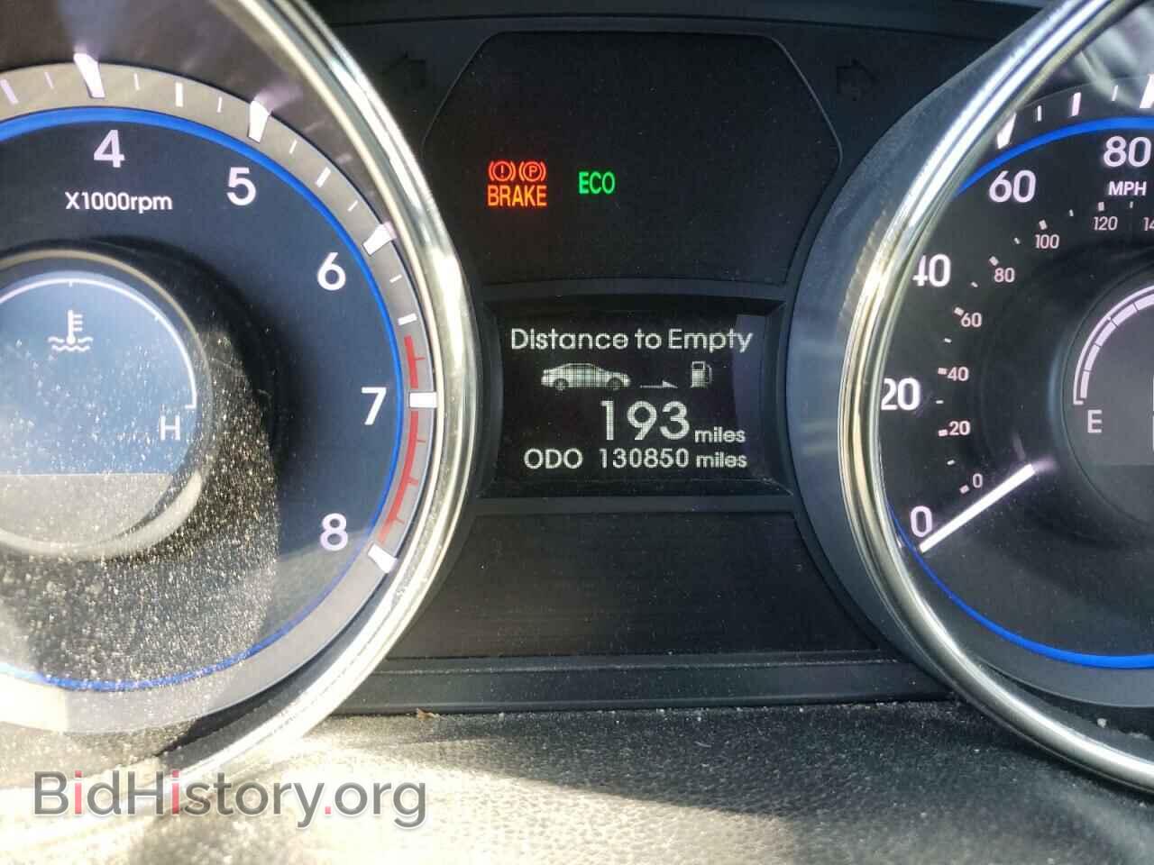 2012 HYUNDAI SONATA - VIN: 5NPEC4AC6CH445251 - Фото 8
